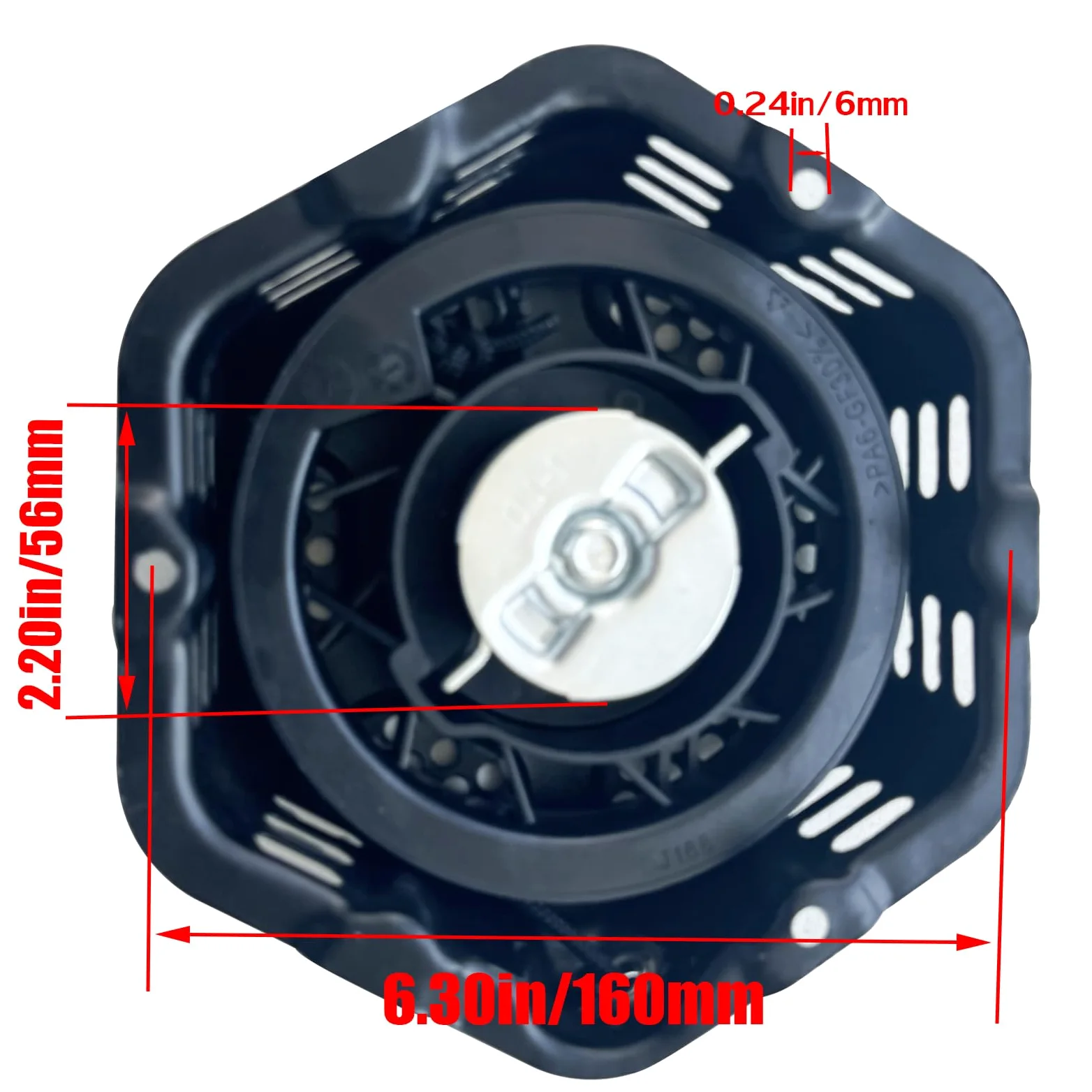Conjunto de arranque de retroceso compatible con Champion 196cc 208cc 224cc Generador Recoil Starter 2000W 3500W 3800W Pars# 100156547-001