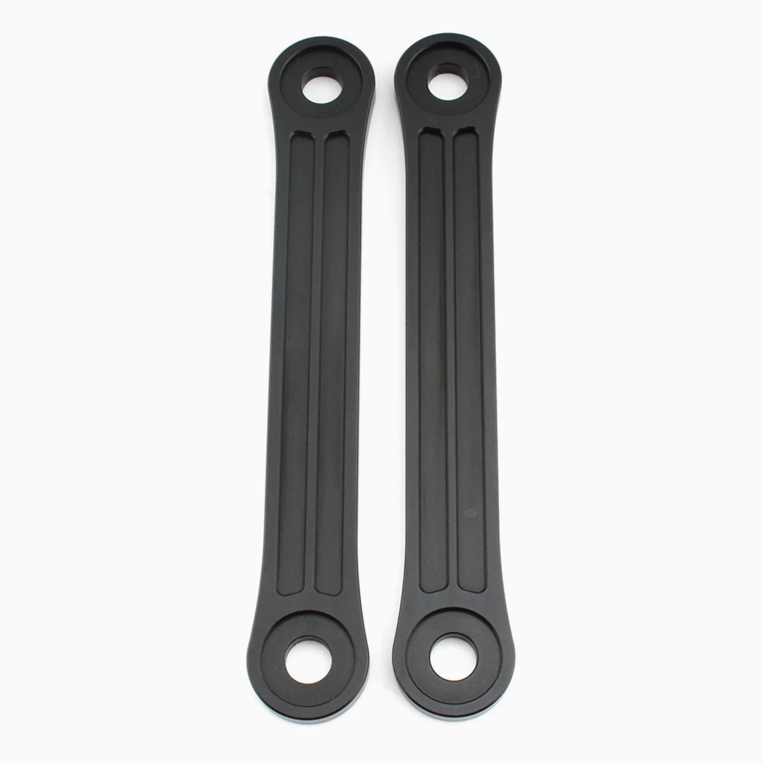 Kit De Descenso Kit de Enlaces de Descenso para Motocicleta de 2 Piezas | Piezas de repuesto de suspensión Kits de enlace de alta caída negros