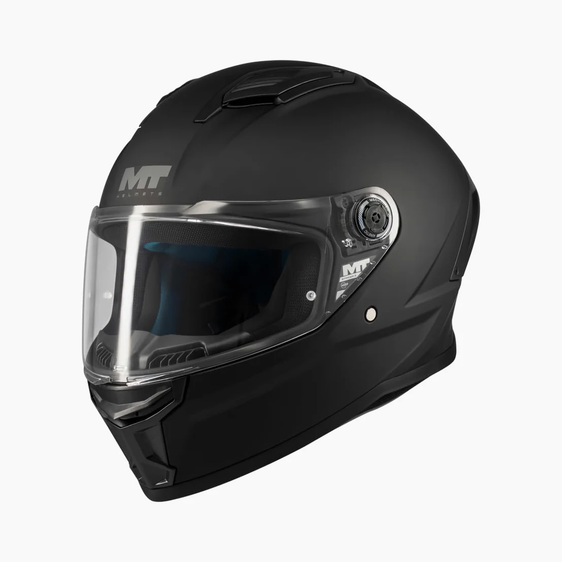 MT Helmets Stinger 2 – Casco Moto Integral Deportivo con Pantalla Antivaho Compatible con Pinlock, Visor Solar Full Vision, Interior Lavable y Calota HIRP | Homologado ECE 22.06 & DOT