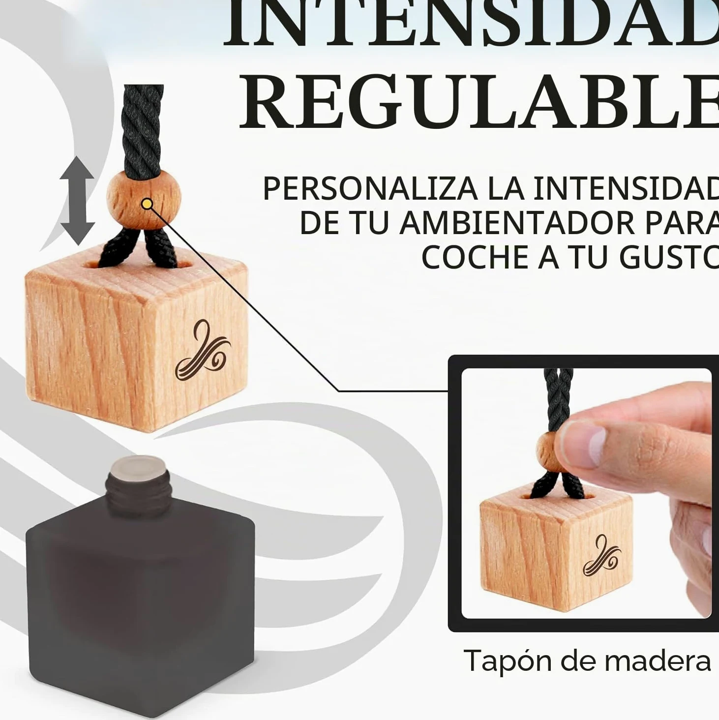 Creed - Ambientador de Coche para Hombre | Fragancias Inspiradas en el Perfume de Aventos | Tecnología Eliminadora de Olores | Aroma Fuerte