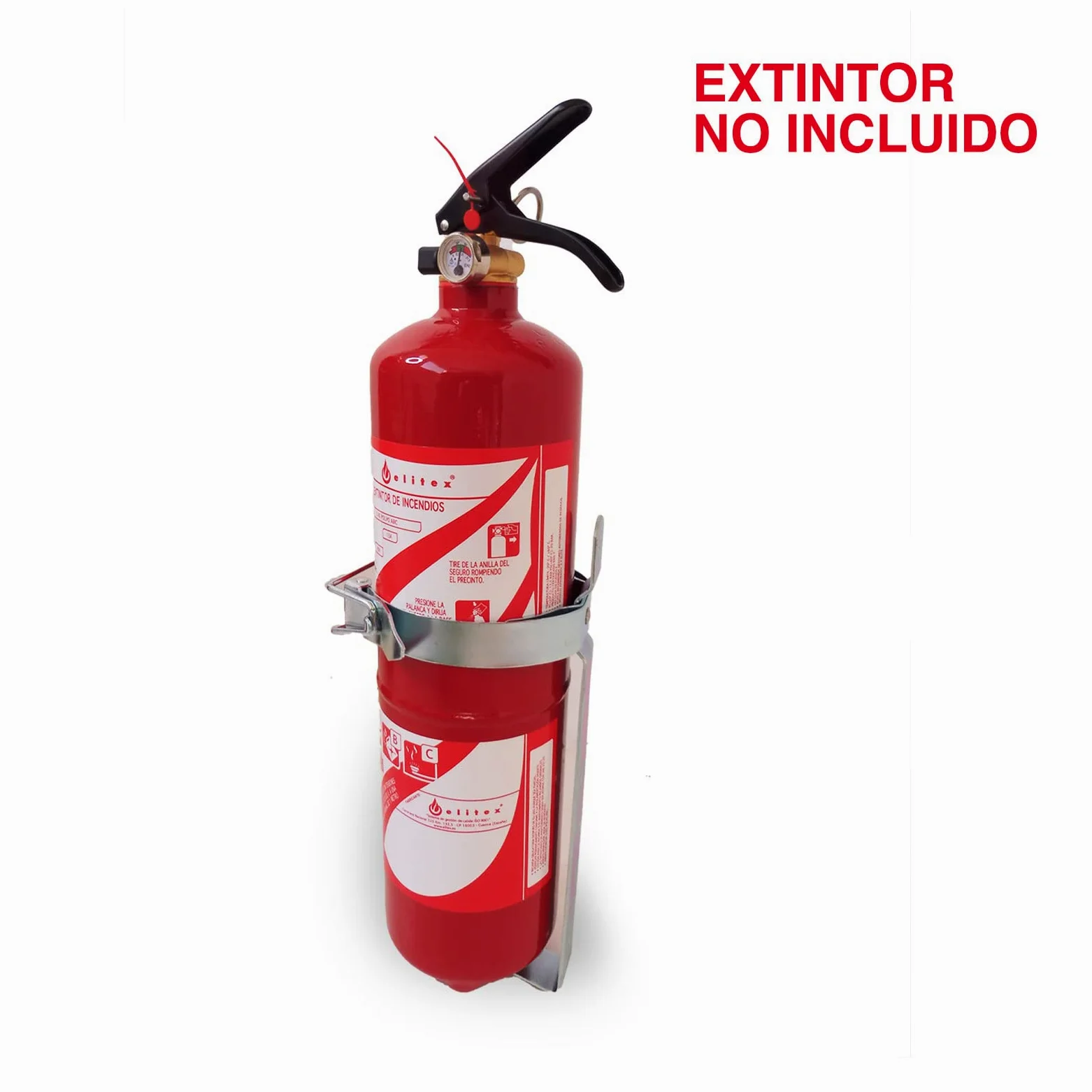 Soporte vehículo extintor (3kg)
