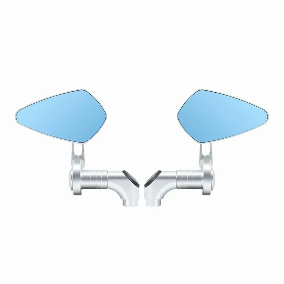 Espejos Retrovisores Para Manillar Motocicleta Cafe Racer CNC Scooter, Extremo De Manillar De 7/8" (22 Mm) Con Inserto De Extremo De Barra Estándar Retrovisor moto