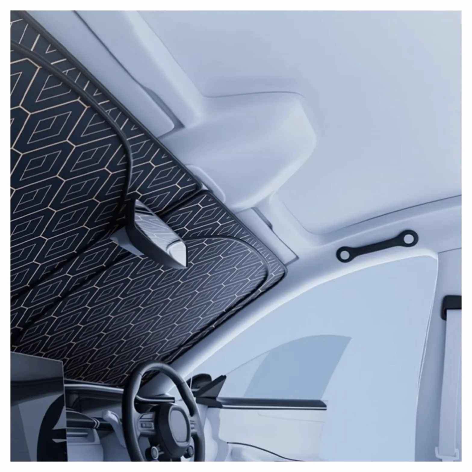 Parasol Para Parabrisas De Coche, Protector Ventana Frontal Plegable, Bloqueador Calor, Visera, Rayos UV Parasol Para Coche