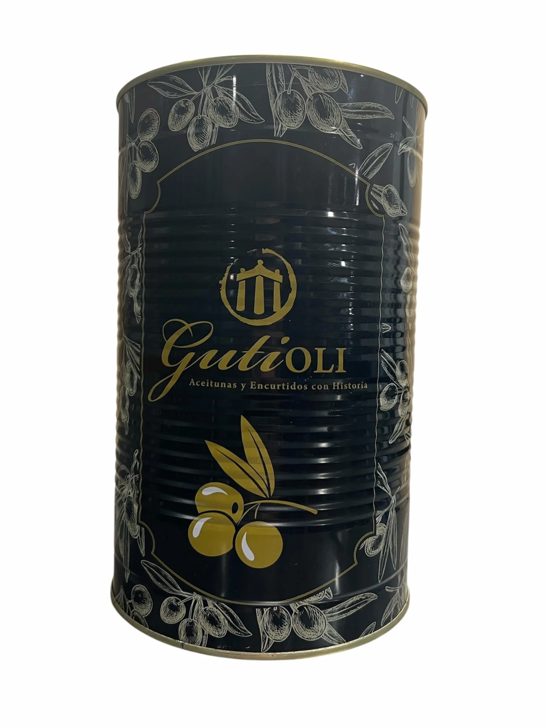 Miroliva Aceitunas Gordal Picantes Las Cachonditas XXL Lata 4,25 kg Peso Escurrido 2 kg Aperitivo Gourmet Pack 1 Lata