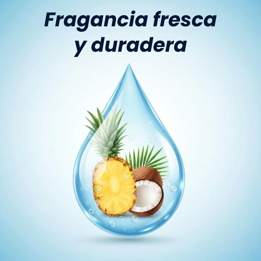 Ambiti | Tank Fresh | Aditivo para Depósito Aguas Grises | Elimina Olores y Sedimentos en Duchas, Fregaderos y Desagües de Autocaravanas y Campers | Fragancia Piña Colada (5L)