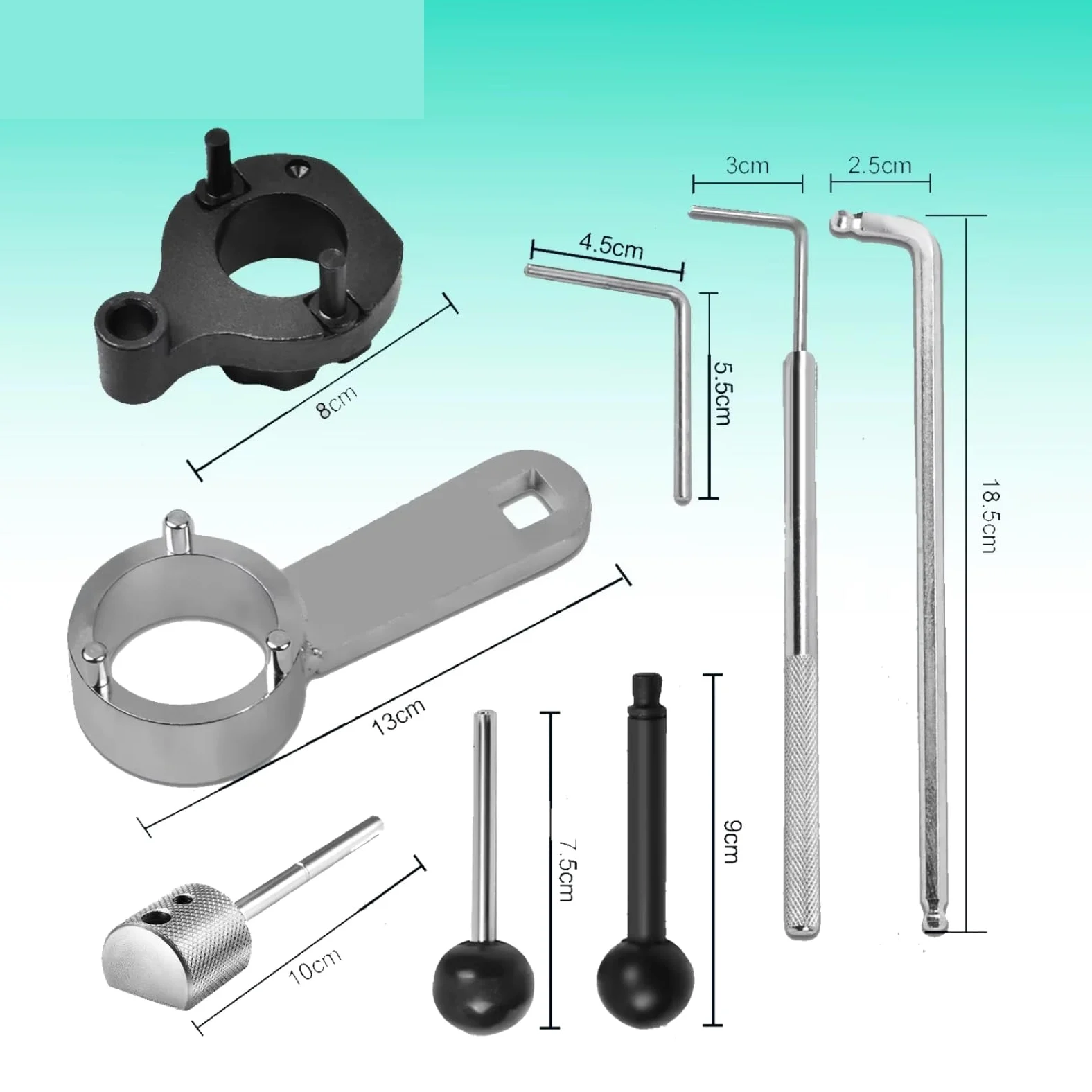 Kit Calado Distribución Para Para TT A3 A4 A5 A6 Q5 Herramientas De Sincronización De Motor Diésel Kit De Herramientas De Correa De Distribución De Árbol De Levas