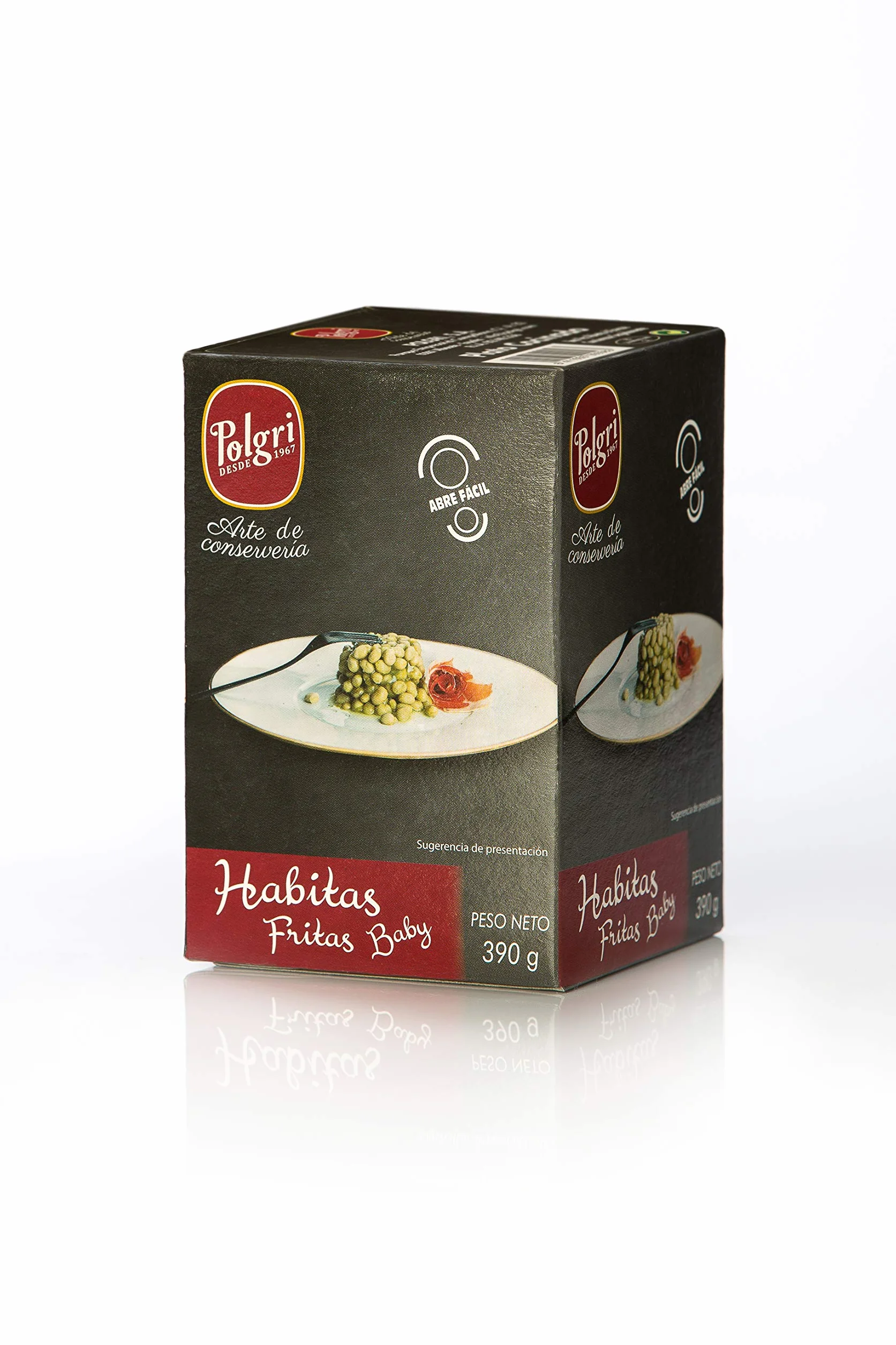 Habitas Fritas Baby Polgri 390g x 3 Unidades