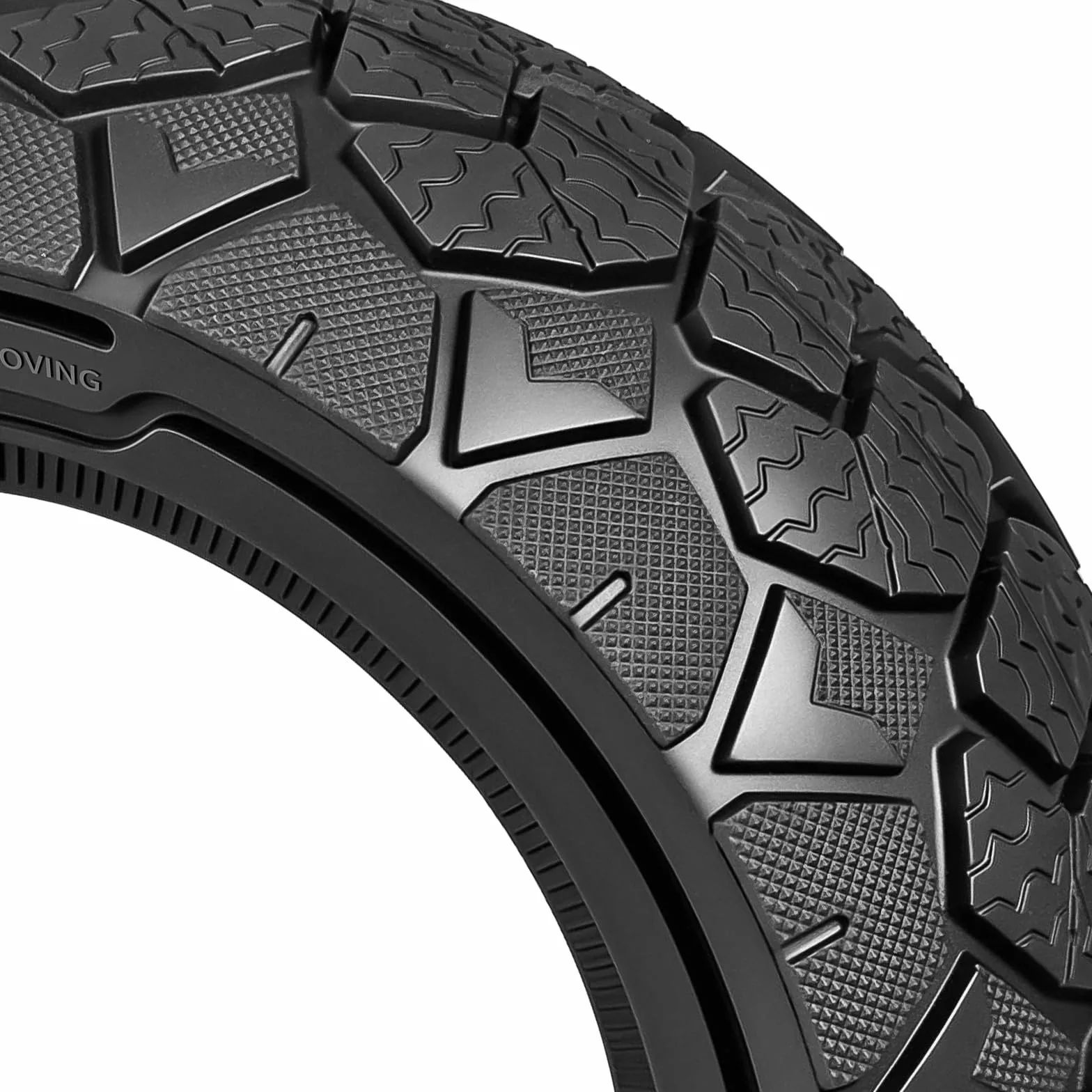 9x3.0-5.5 Neumático Macizo para Kukirin G2 Pro, Zero 10X y Dualtron Eagle Pro Patinetes Eléctricos - Neumático de Repuesto Antideslizante para Nieve Todoterreno, Apto para Nieve (1 Unidad)