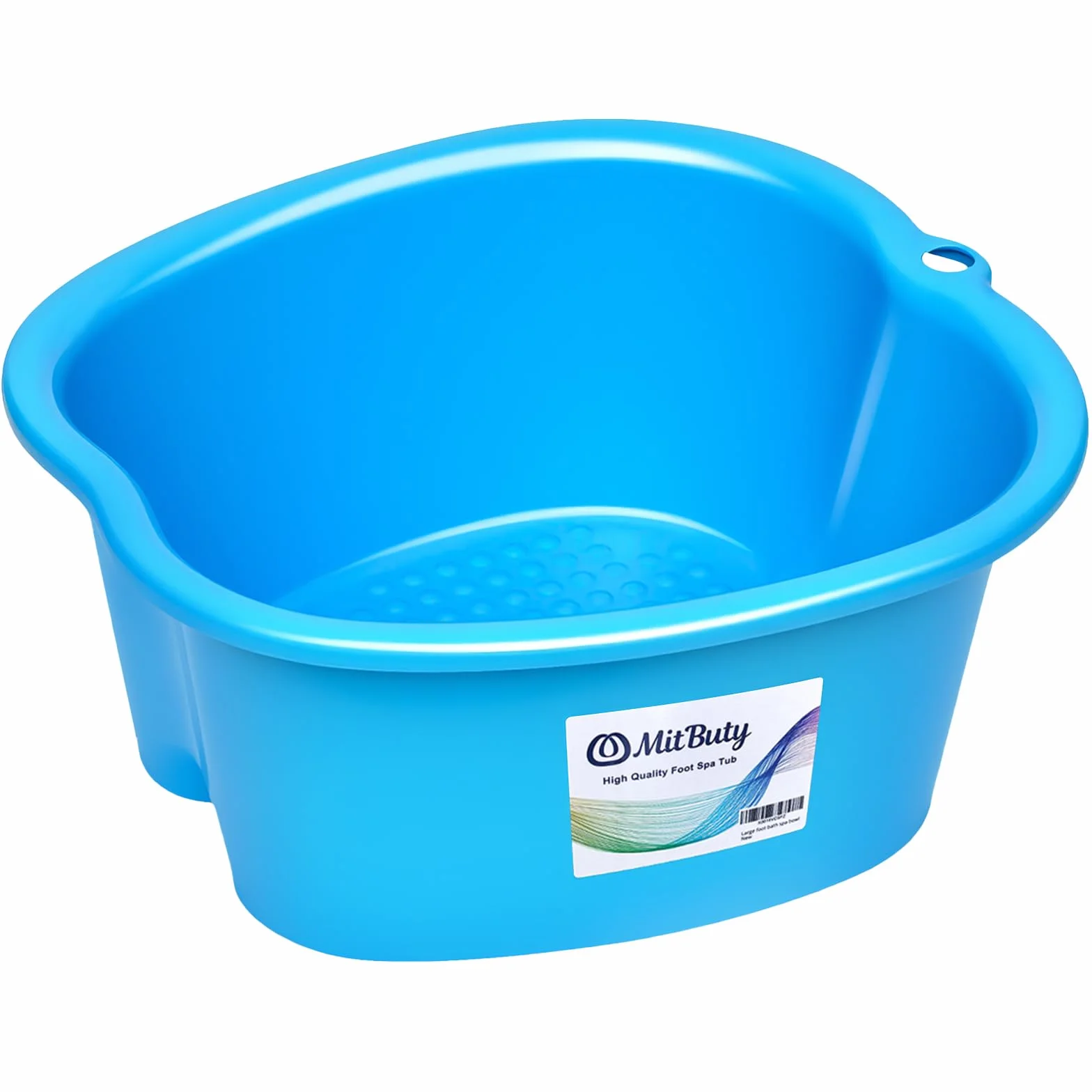 Cuenco de spa grande para baño de pies, lavabo de plástico para pedicura y masaje