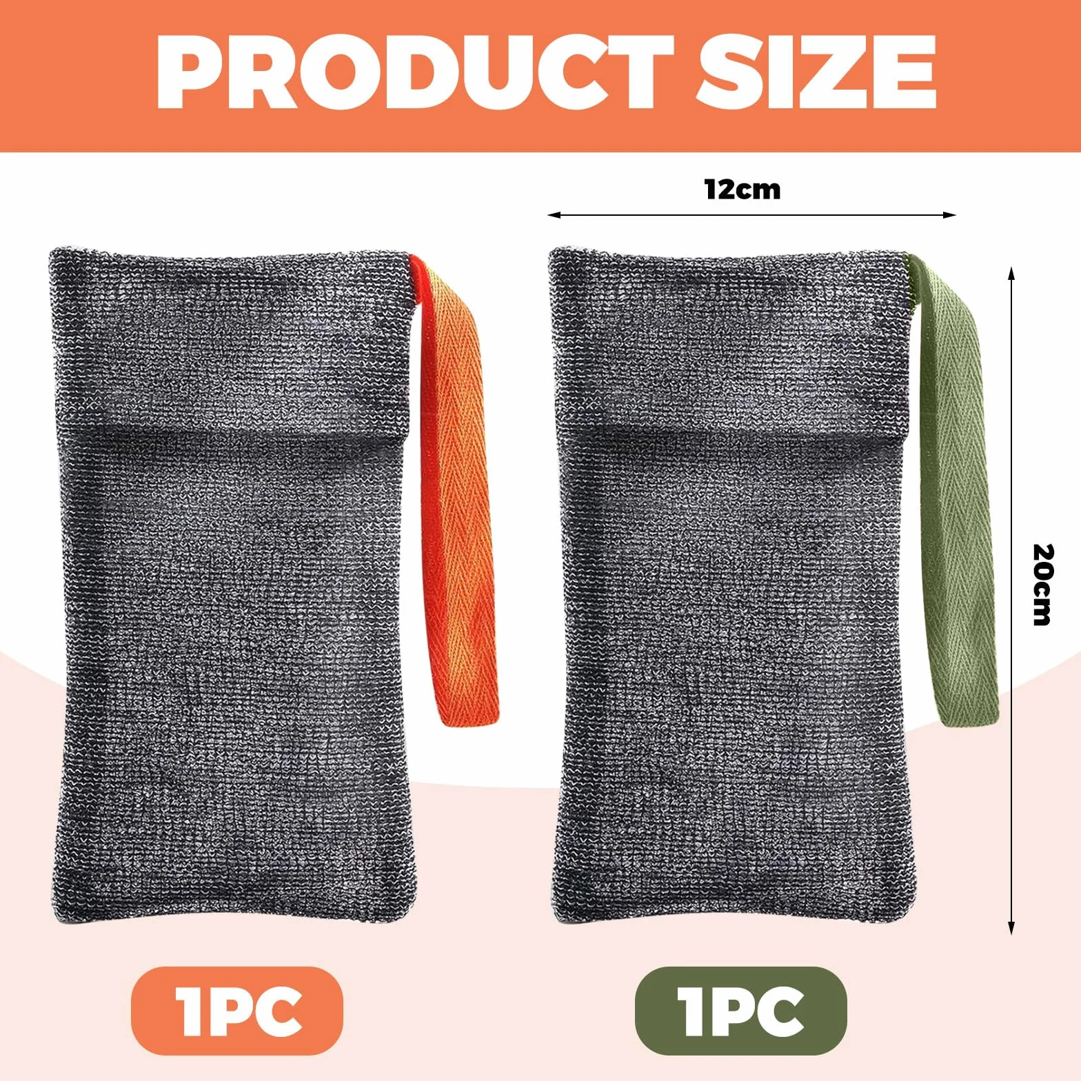 BelleVive Bolsas para jabón exfoliante premium 2 unidades