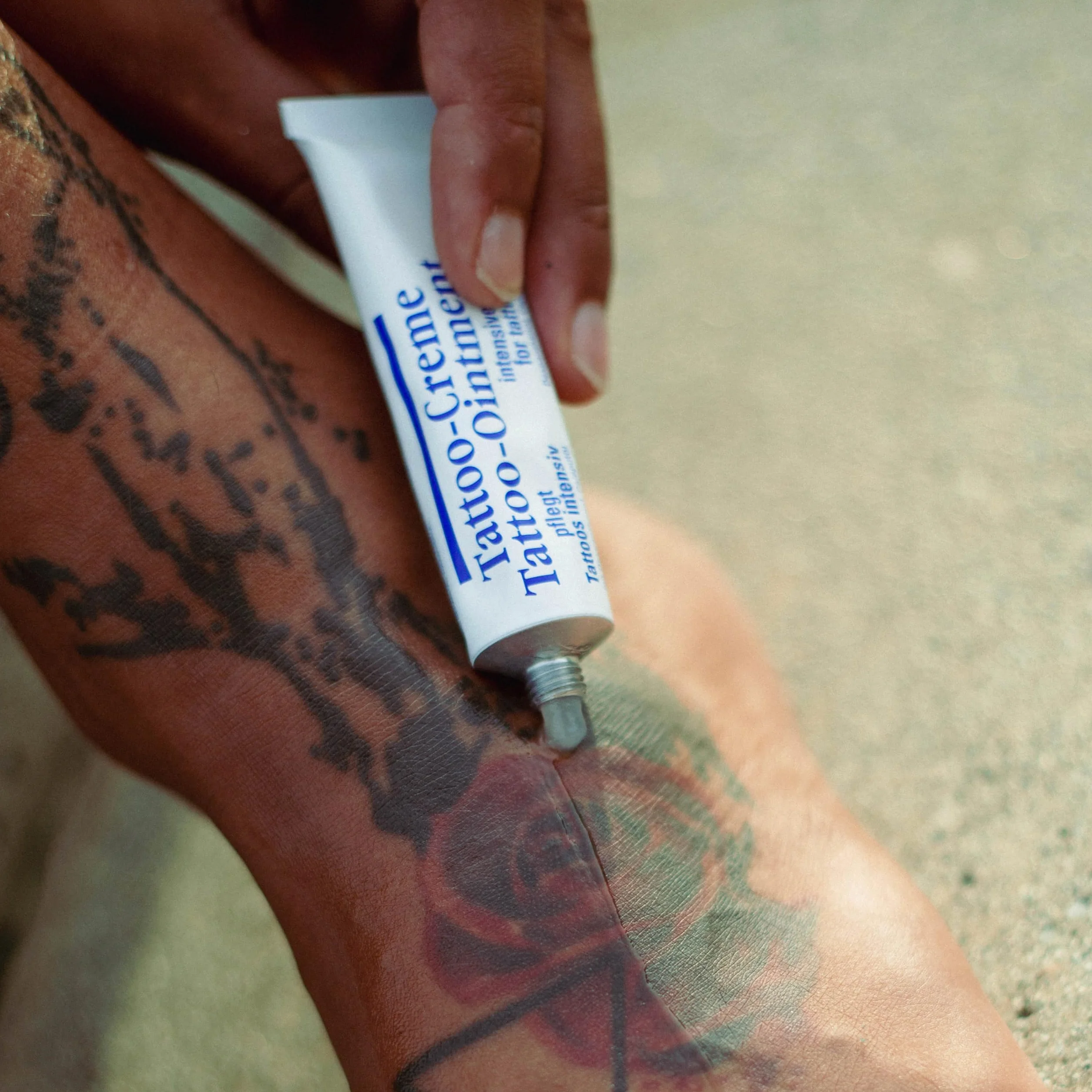 Crema Pegasus Pro para tatuajes con aceite de cajeput, 2 x 25 ml