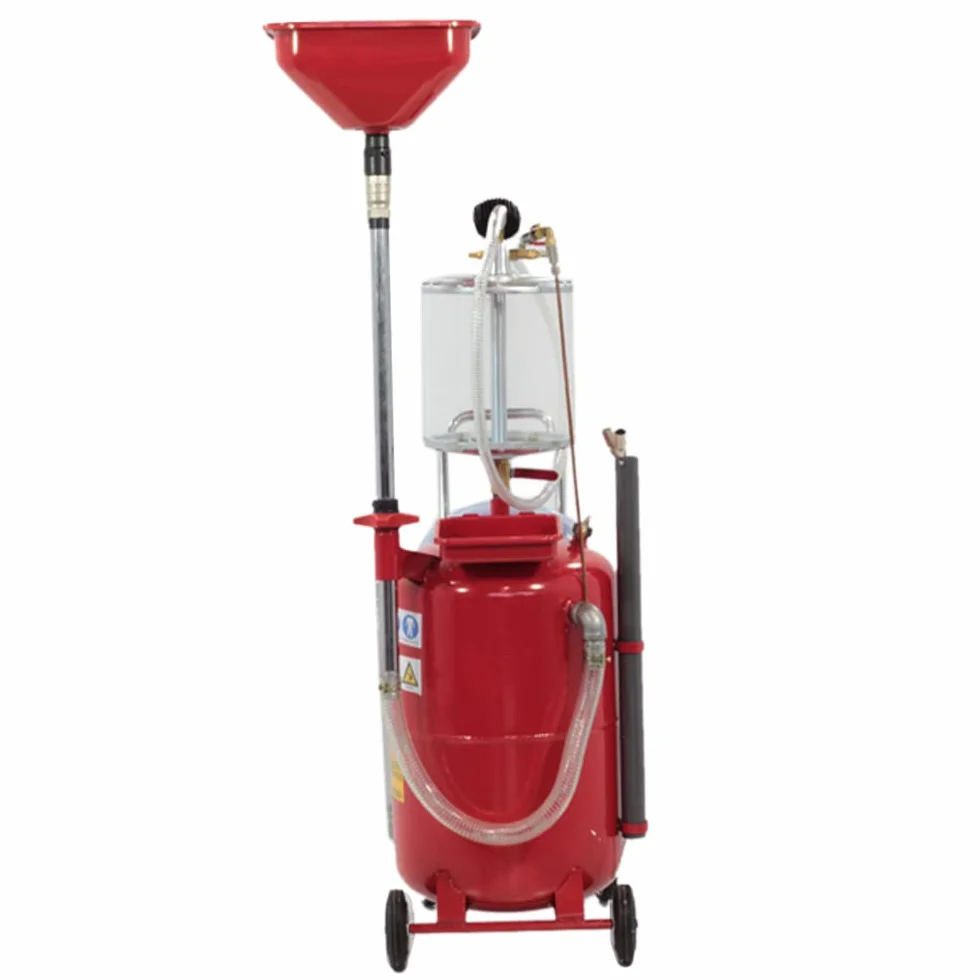 Sogi REC-70P - Bomba de aspiración de aceite con depósito para la recuperación del aceite consumido