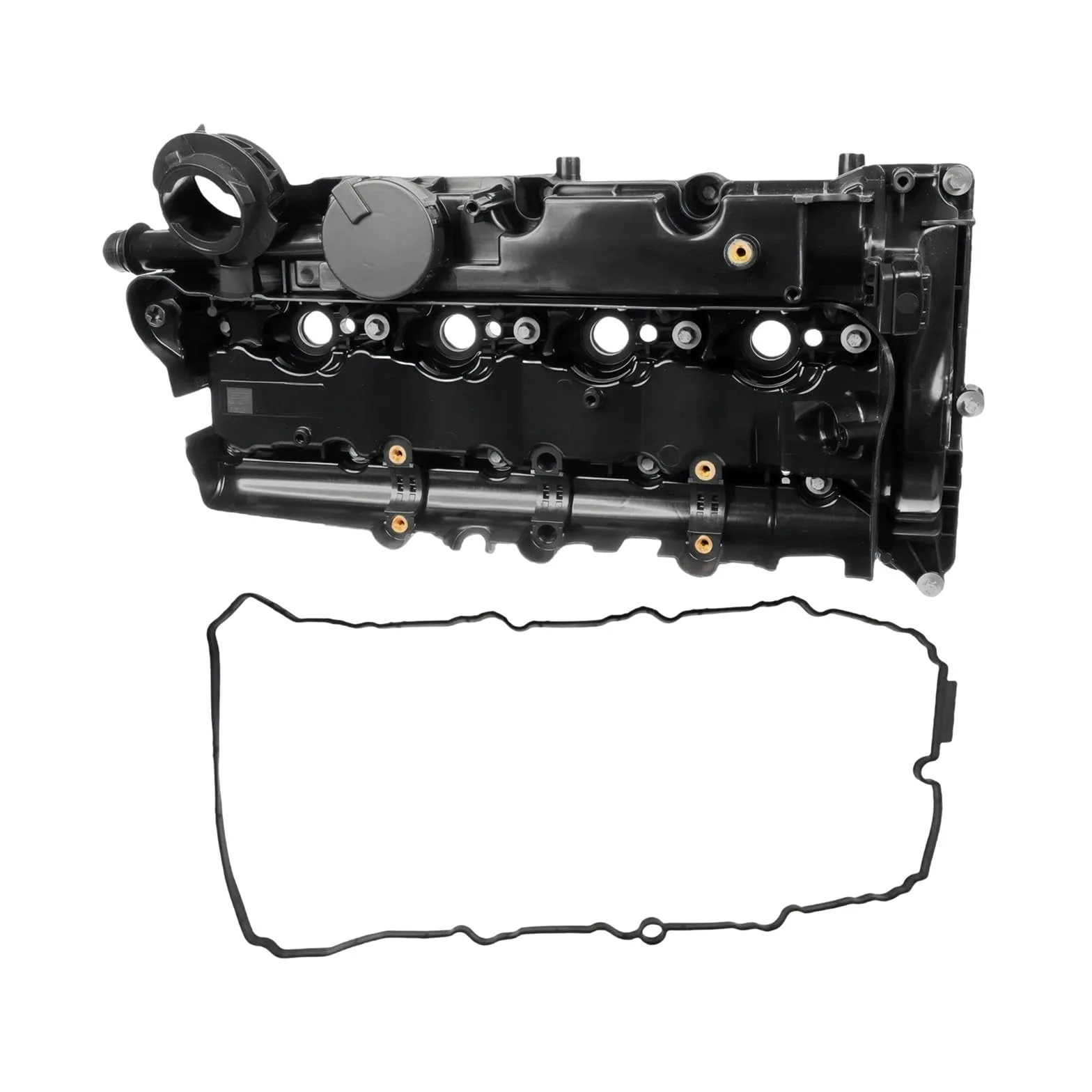Tapa Balancines para B&MW Serie 1 3 5 X3 E88 E82 E81 E87 E93 E92 E90 E91 E60 E61 E83 2001-2013 11127797613 Tapa De Válvula De Culata Tapa De Válvula De Motor