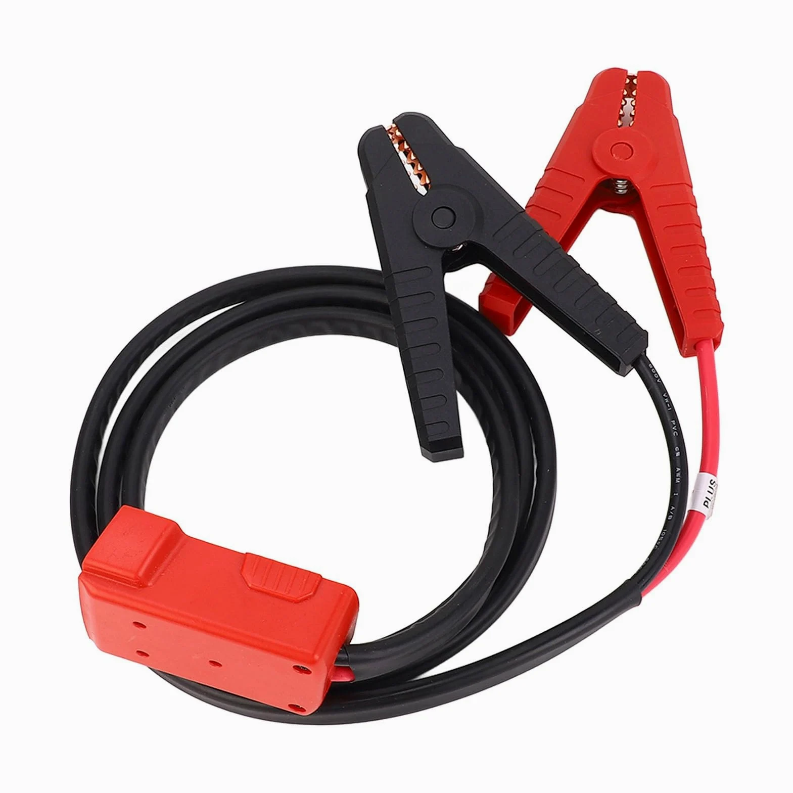 SIXRUN Cables de Puente con Adaptador ABS 8AWG Cable de Arranque de Automóvil para Batería de Iones de Litio de 18 V Arranque de Emergencia para Motores de Gasolina Diésel y Propietarios de Vehículos
