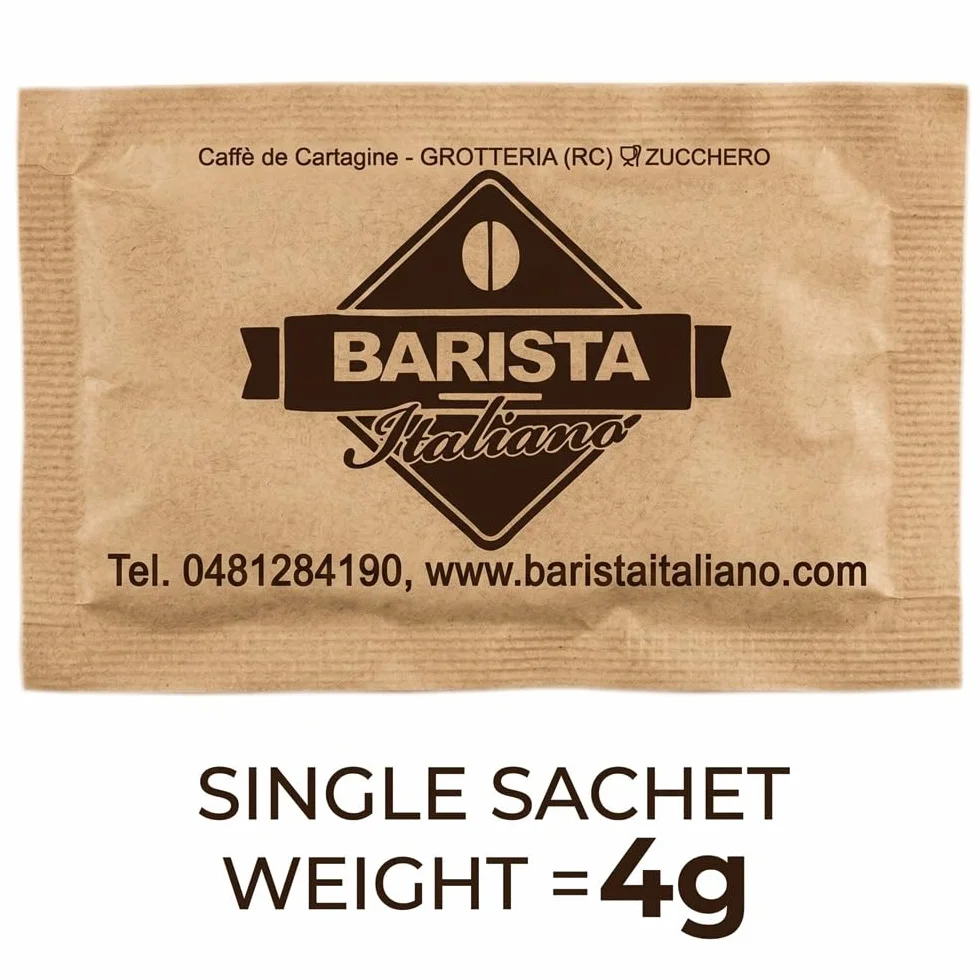 Barista Italiano Azúcar Moreno 400 Sobres 4g Café