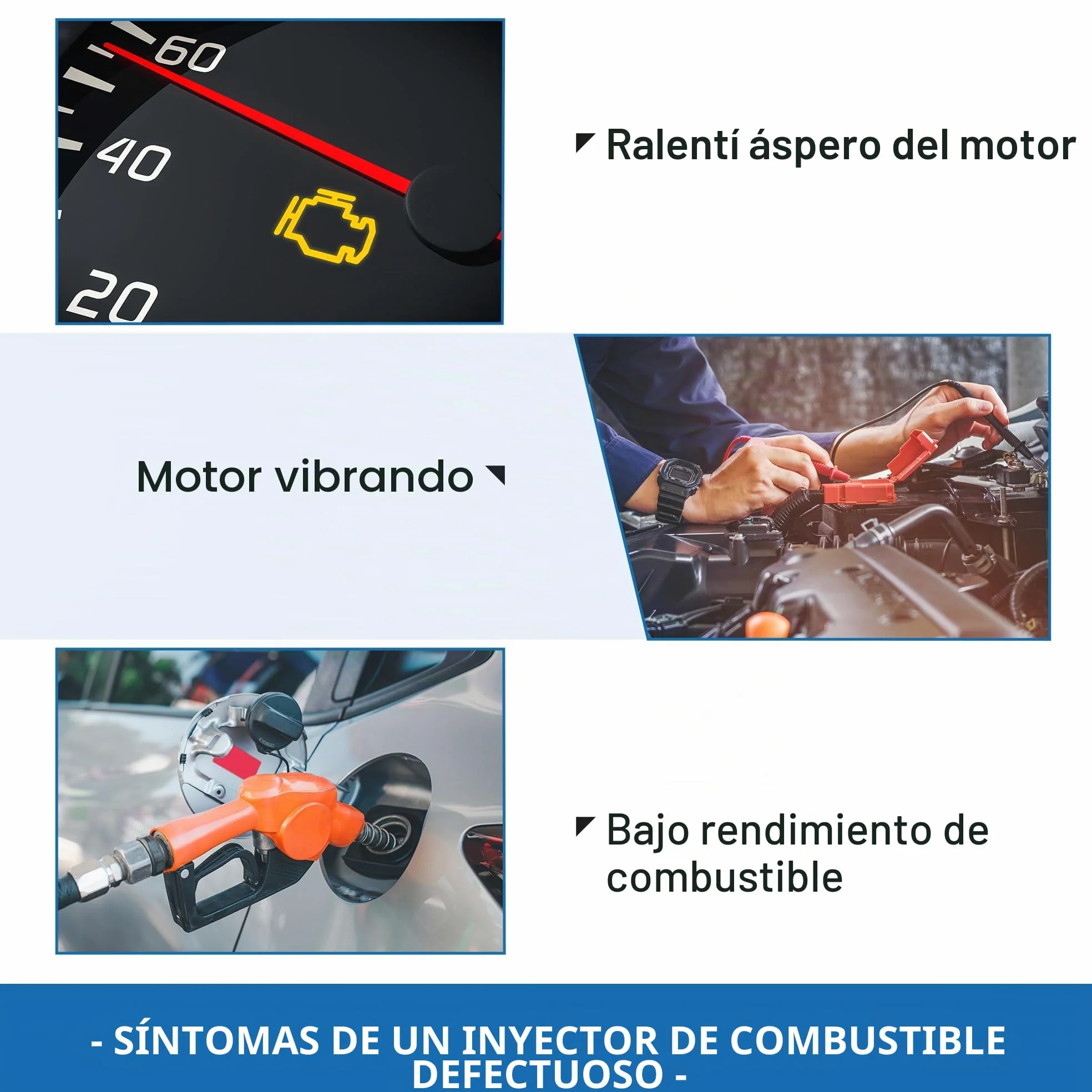 A ABSOPRO Inyector De Combustible Para Vw Passat B6 B7 05-14 4 Unidades | Negro, Metal/Plástico, 88X21Mm, Oe:06H906036G/06H906036E, Para Vw Tiguan 07-18, Para Vw Golf 04-13, Para Seat Leon Ii 09-12