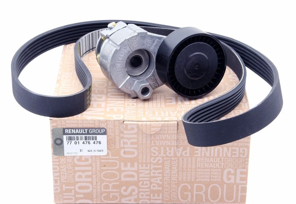 Renault Kit Correa Poly V Original Motores 1.4 16v, 1.6 16v, 1.5 DCi