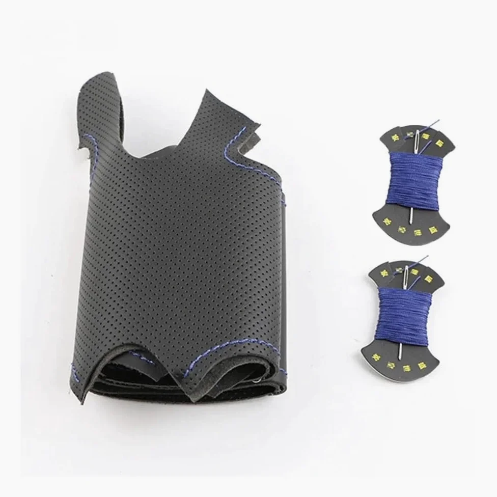 Funda para Volante de Coche de Microfibra PU para Q7 Q3 Q5 A4 B8 2014 2015 A6 C7, Accesorios Interiores.
