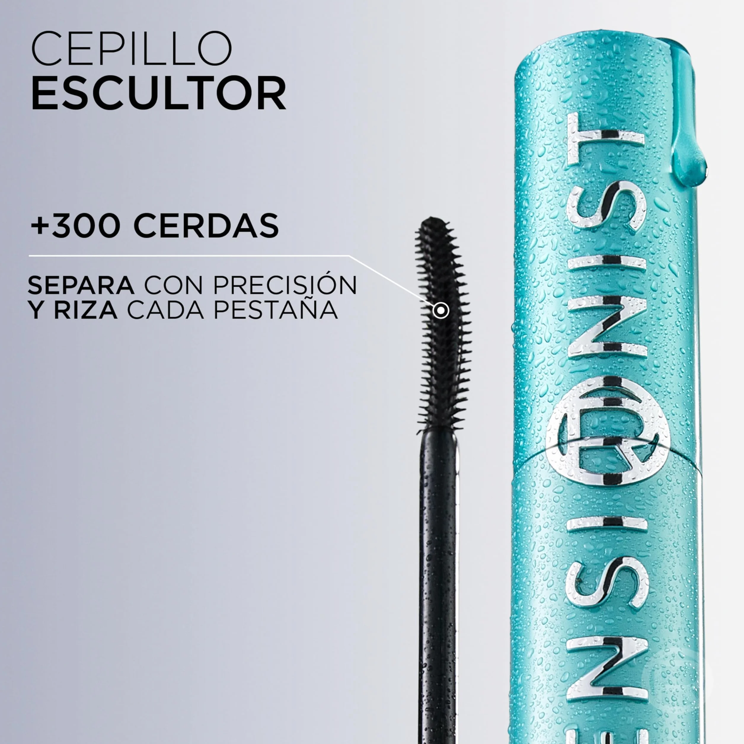 L'Oréal Paris Máscara de Pestañas Volumen y Longitud Waterproof Telescopic Extensionist 9,9 ml