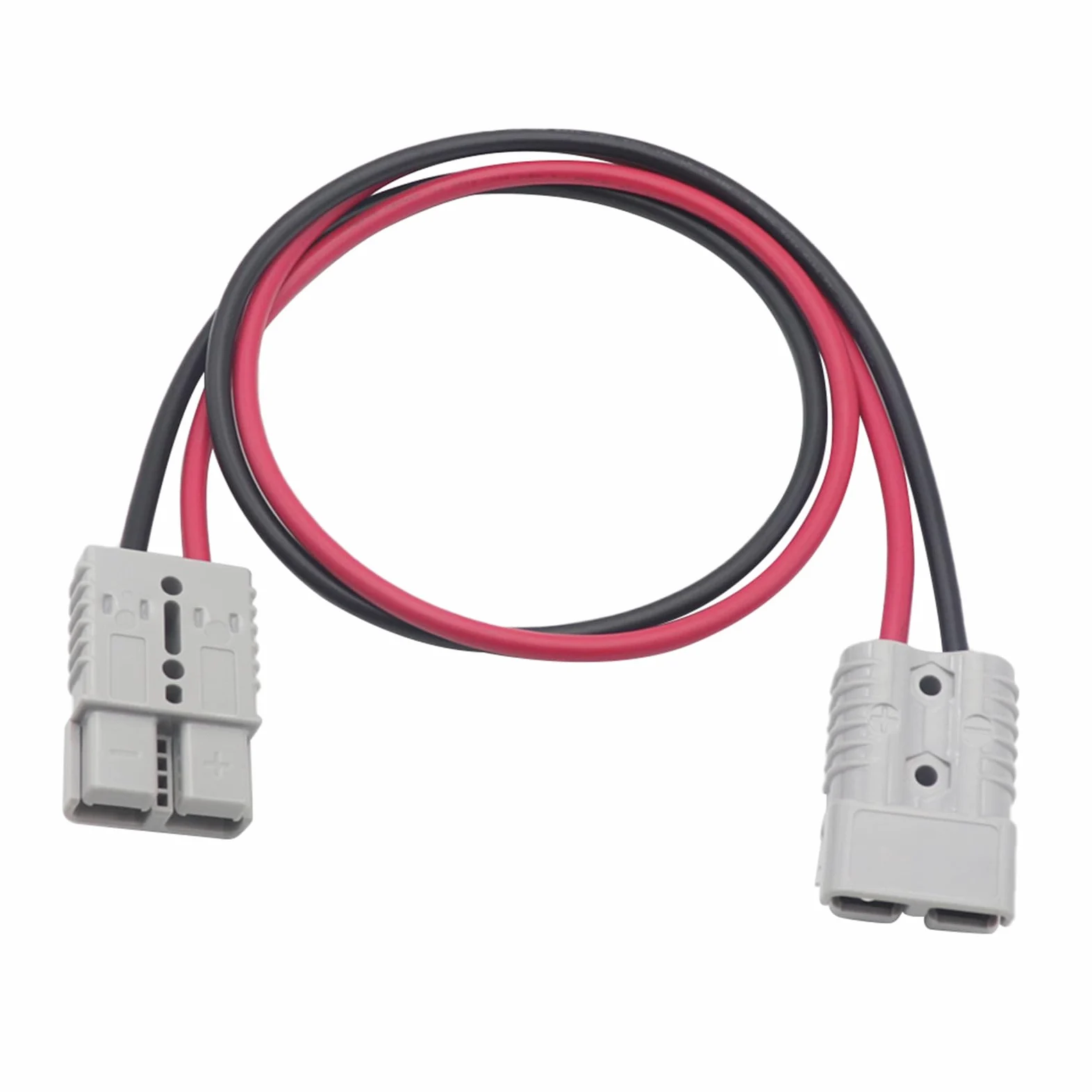 UPKOCH Cable inversor de batería para coche - Conector de 175 A con cable de 6 AWG y 100 cm (39,3") - Conector de alimentación para sistemas de remolque con cabrestante en autocaravanas,