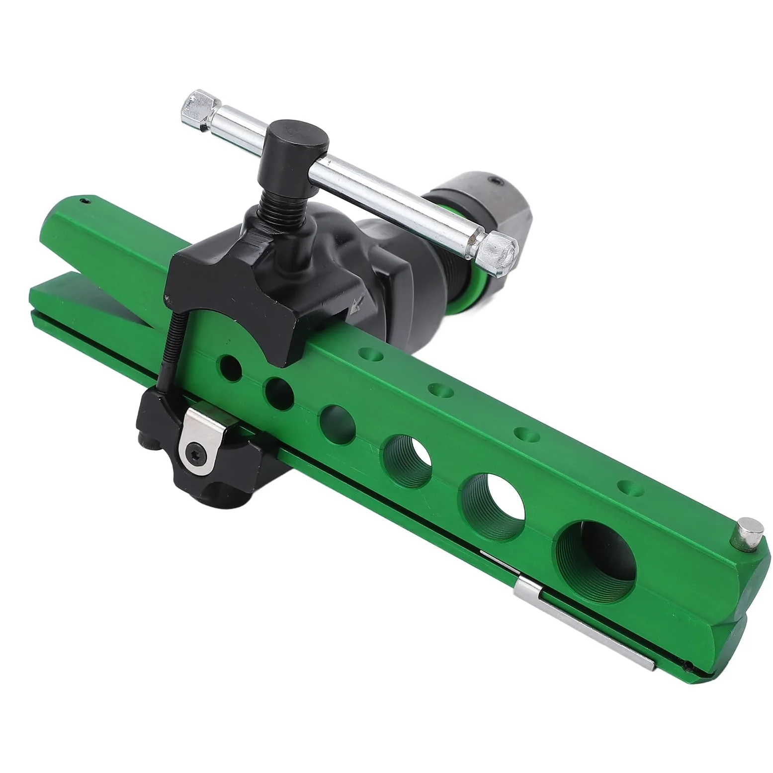 Ausla Herramienta de Abocardado de Cono Excéntrico de Aleación de Aluminio Expansor de Tubo de Trinquete Herramienta de Abocardado de Tubo Manual de 45 Grados para Usuarios de Reparación de Plomería