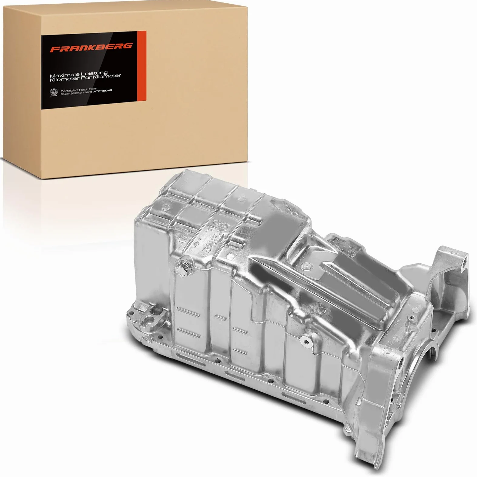 Frankberg Cárter de aceite con tapón de drenaje de aceite 11200PWA020 | Compatible con: J.a.z.z II GD GE2 GE3,Civic VIII Hatchback FK FN