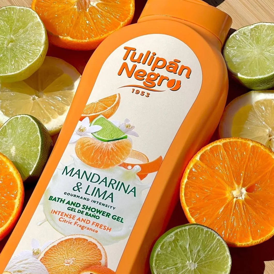 Tulipán Negro Gel de Baño Mandarina y Lima 650 ml