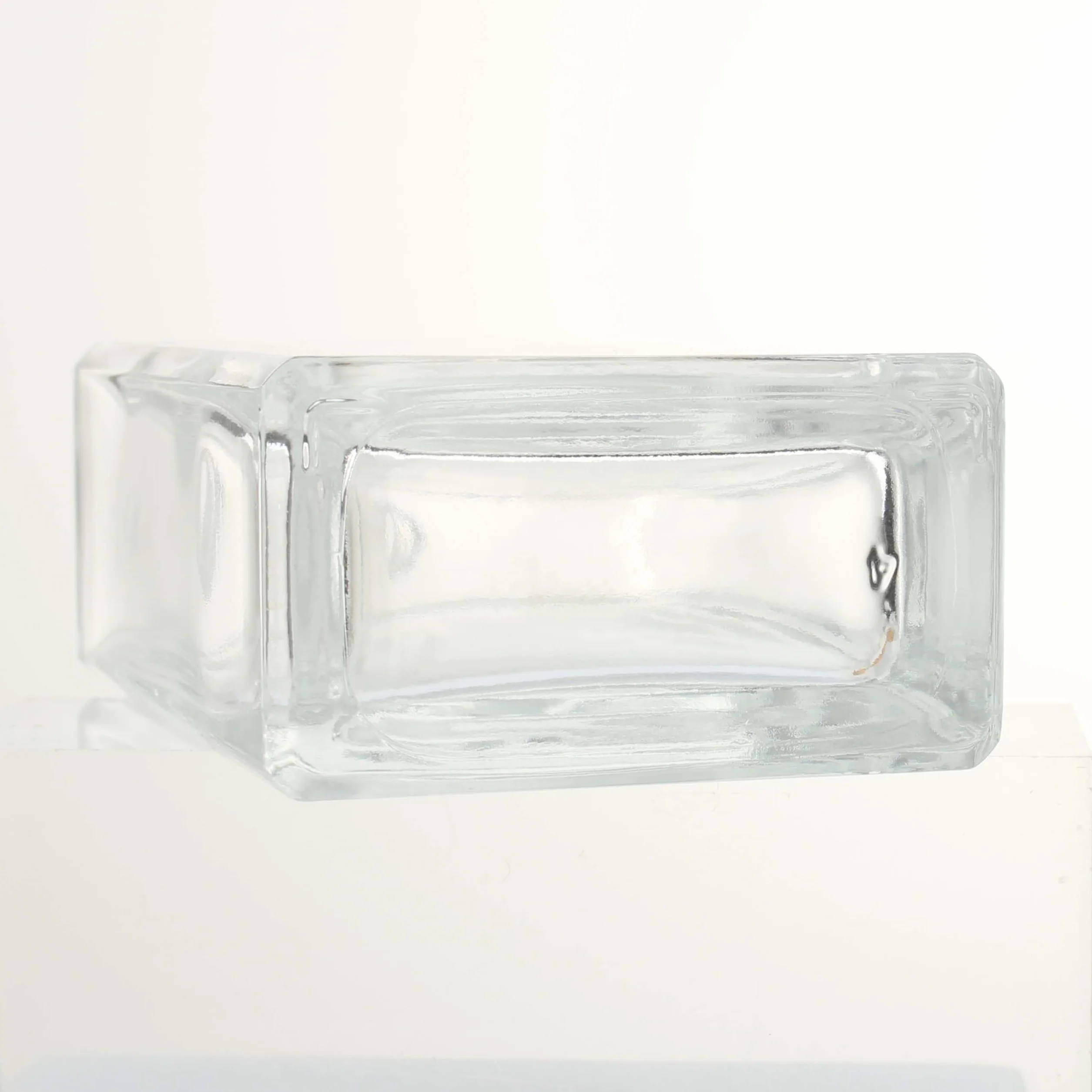 COSIDEA 3 botellas de vidrio plano transparente 100 ml para aceites esenciales de viaje