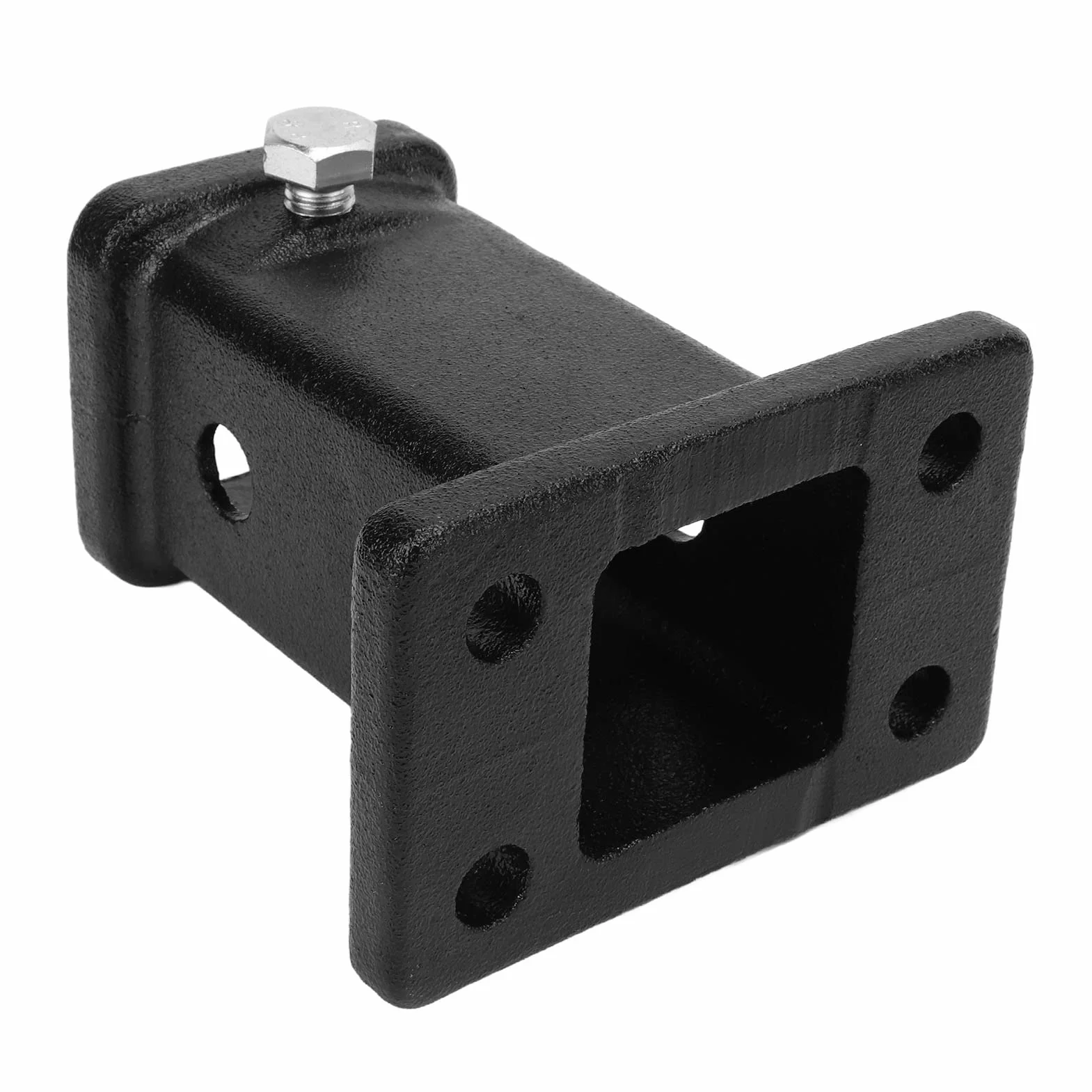 Tubo Receptor de Enganche de Barra de Remolque, Adaptador de Receptor de Enganche de Remolque de Tubo Receptor Atornillado de 2 Pulgadas Universal para Camionetas