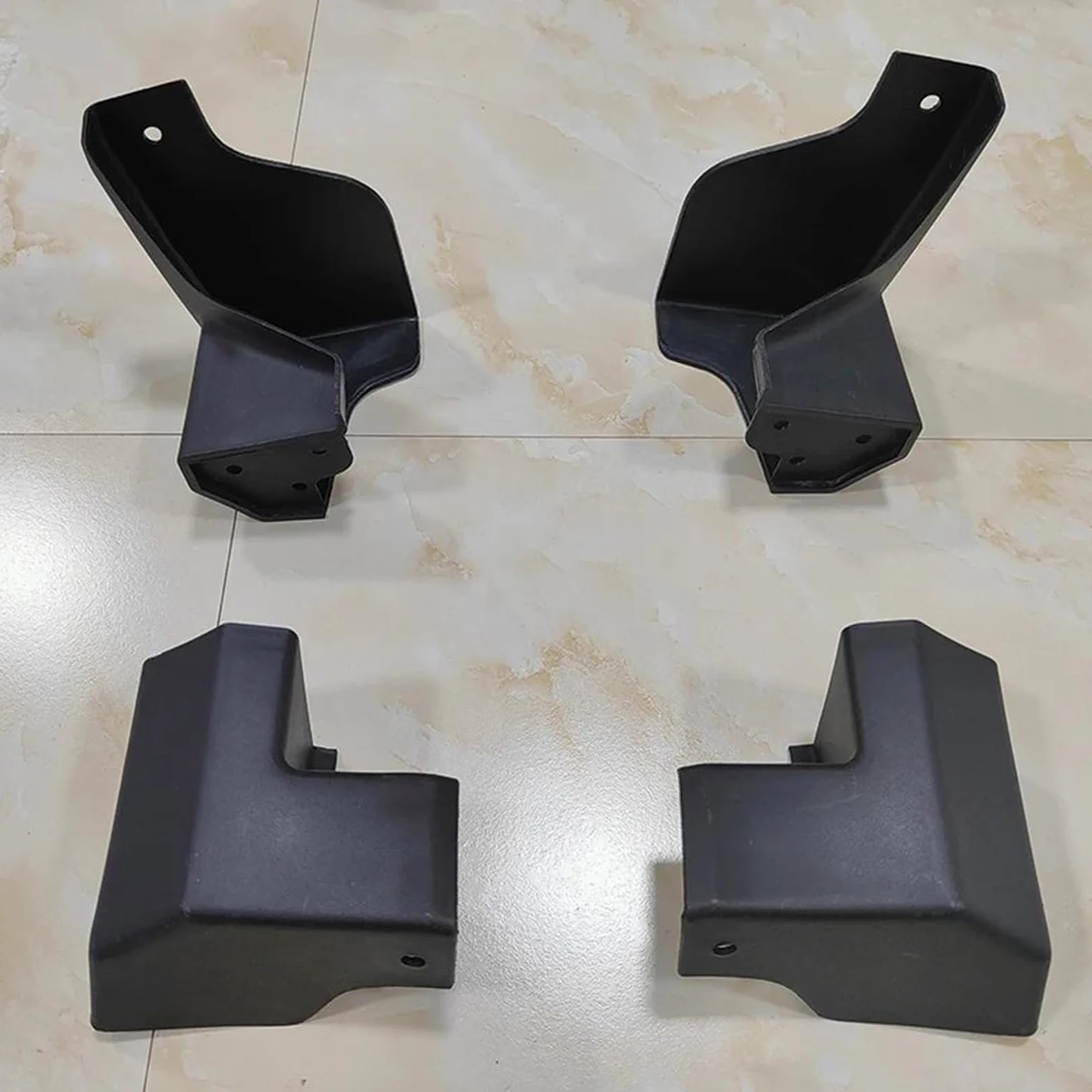 Faldón Lateral para Nissan para Qashqai J11 2016 2017 2018 2019 2020 Tapa Extremo Estribo Lateral Puerta Coche Estribo Tapa Tapón Extremo Car Side Faldón(Whole Kit 4pcs)