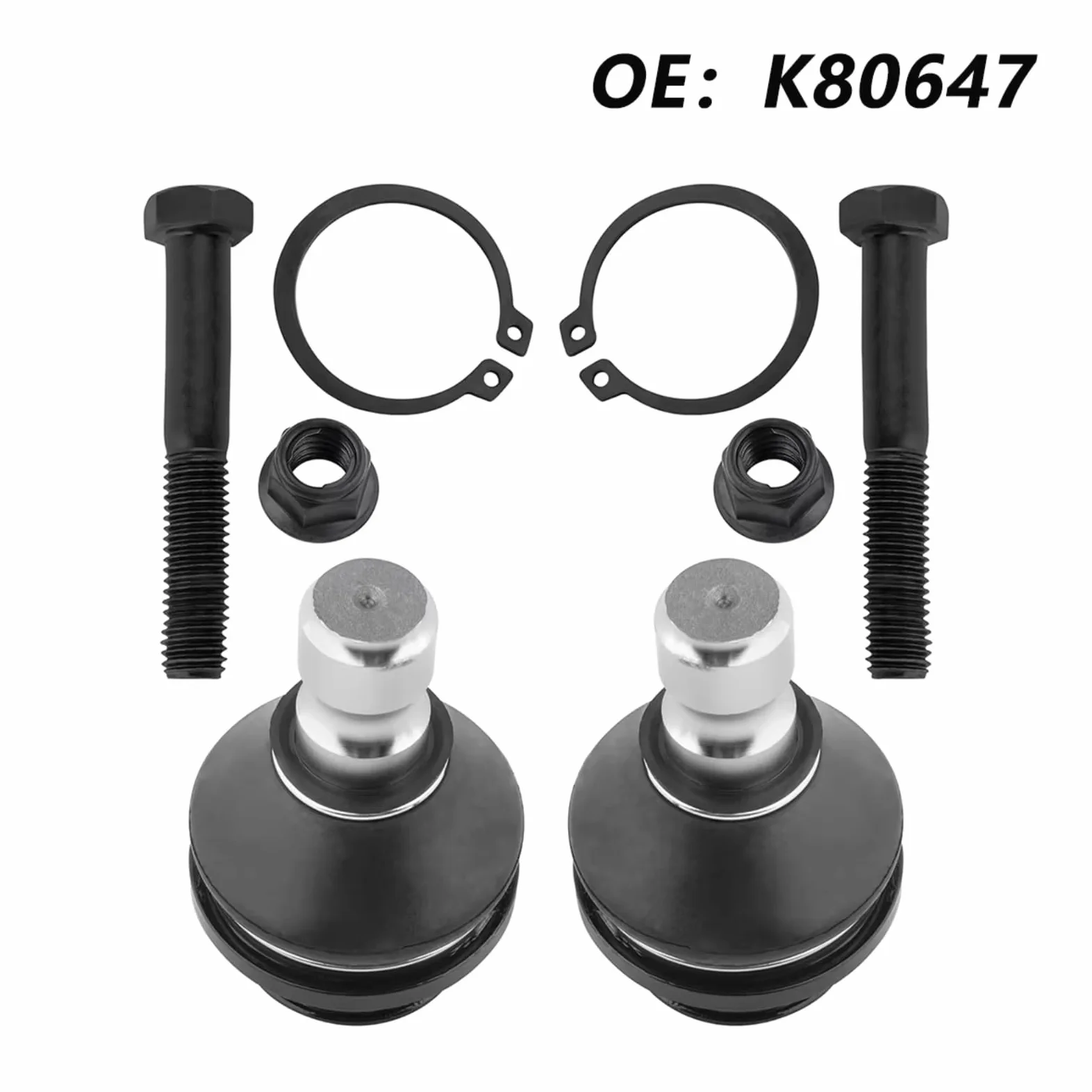 Juntas Bolas Juntas de rótula compatible con Nissan para Armada 2005-2015 para Frontier 2005-2019 delantera inferior K80647 dirección