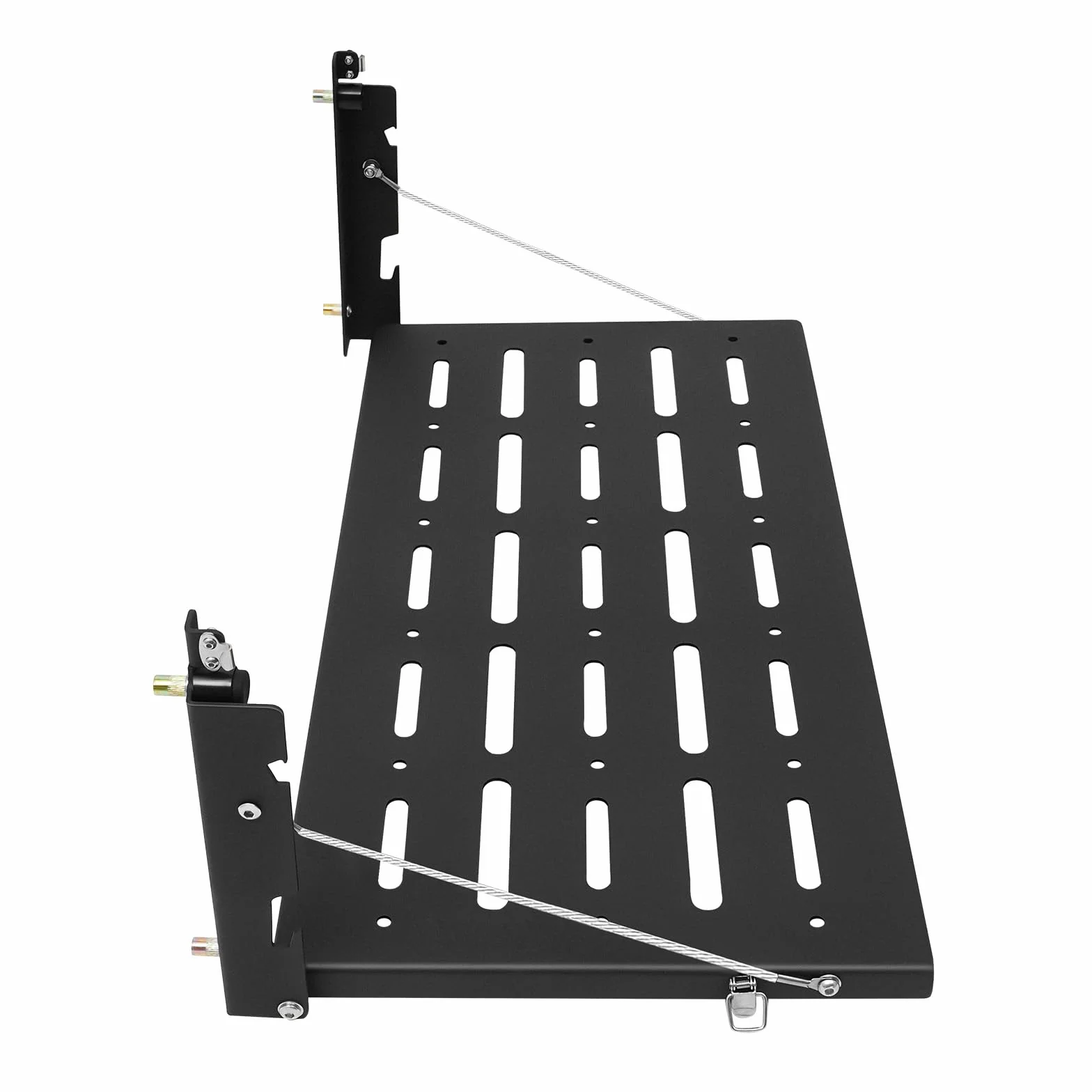 Mesa plegable para Jeep Wrangler JK 2007-2017 | Mesa de portón trasero | Estructura de acero con capacidad de carga de 34 kg | Ahorra espacio plegable | Ideal para camping y viajes por