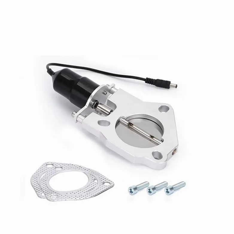 Recambios para automóviles 2,5" tubo en Y de acero inoxidable eléctrico Catback Control corte electrónico para coche(Silver 3.0inch)