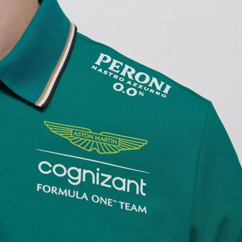 Aston Martin F1 Official Team Polo Shirt 2023