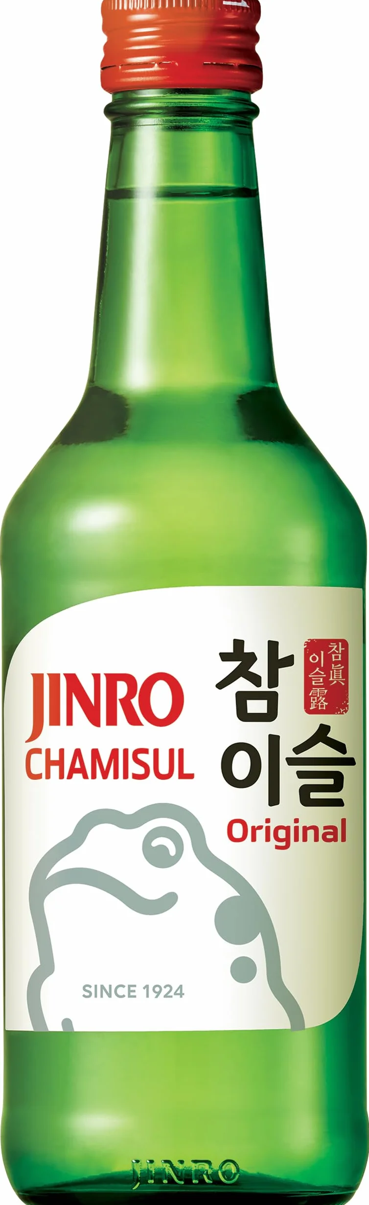 JINRO Hitejinro Chamisul Original Soju 20,1% Vol 350 ml