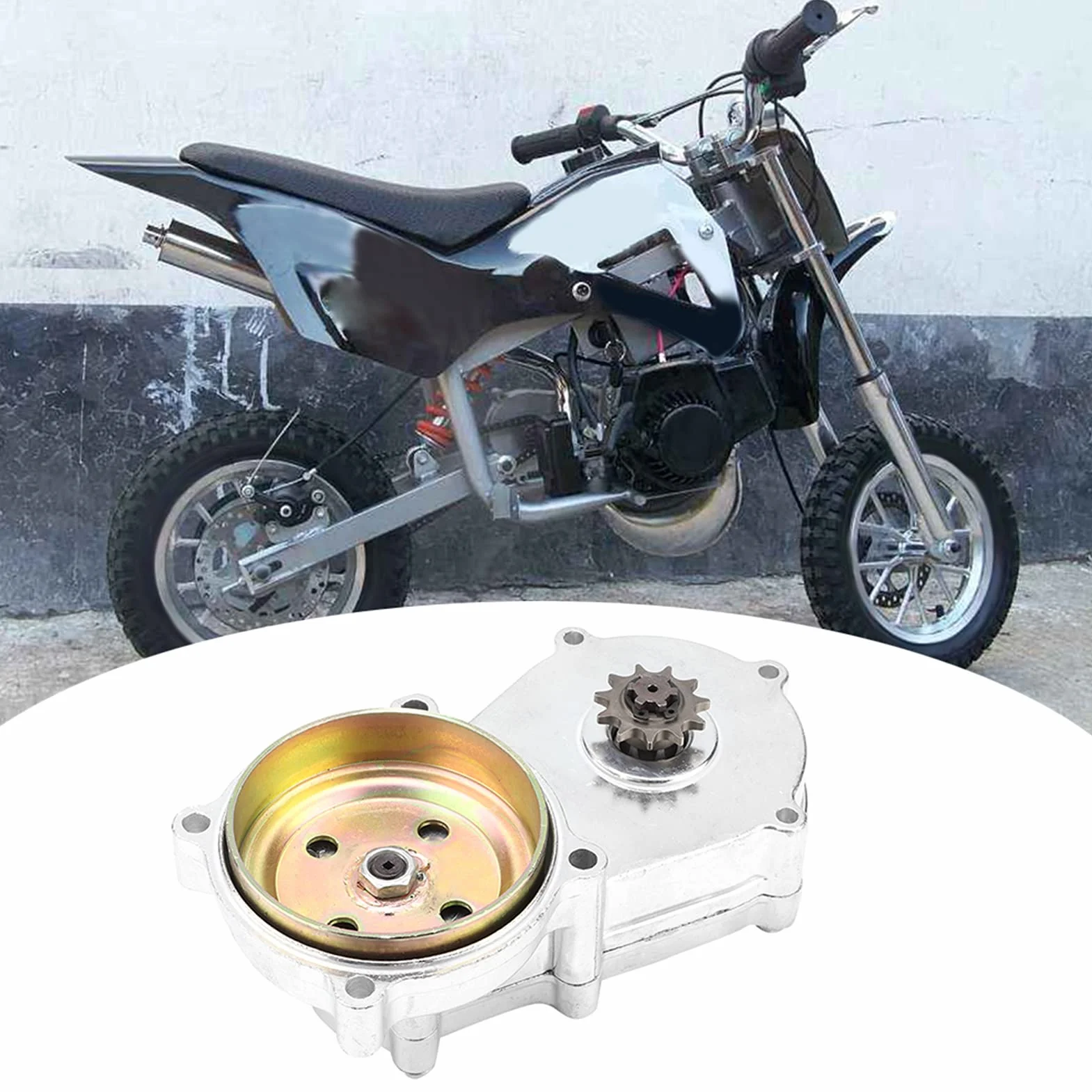 Embrague de Caja de Cambios, Caja de Reducción de Engranajes de Transmisión de Metal, Caja de Engranajes de Transmisión, Reemplazo Mini Moto Dirt Bike de y