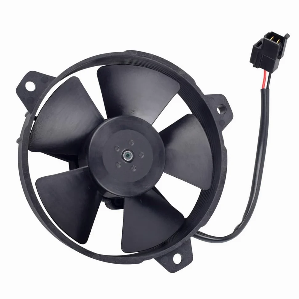 30103011 - Ventilador de refrigeración de hoja recta de 12 V de 5.2 pulgadas para Racing Moto ATV y enfriador VA31A10146A