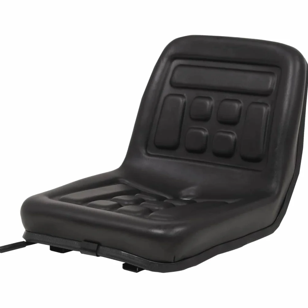 vidaXL Asiento de Tractor Universal Negro Maquinaria Casa y Jardín Jardinería