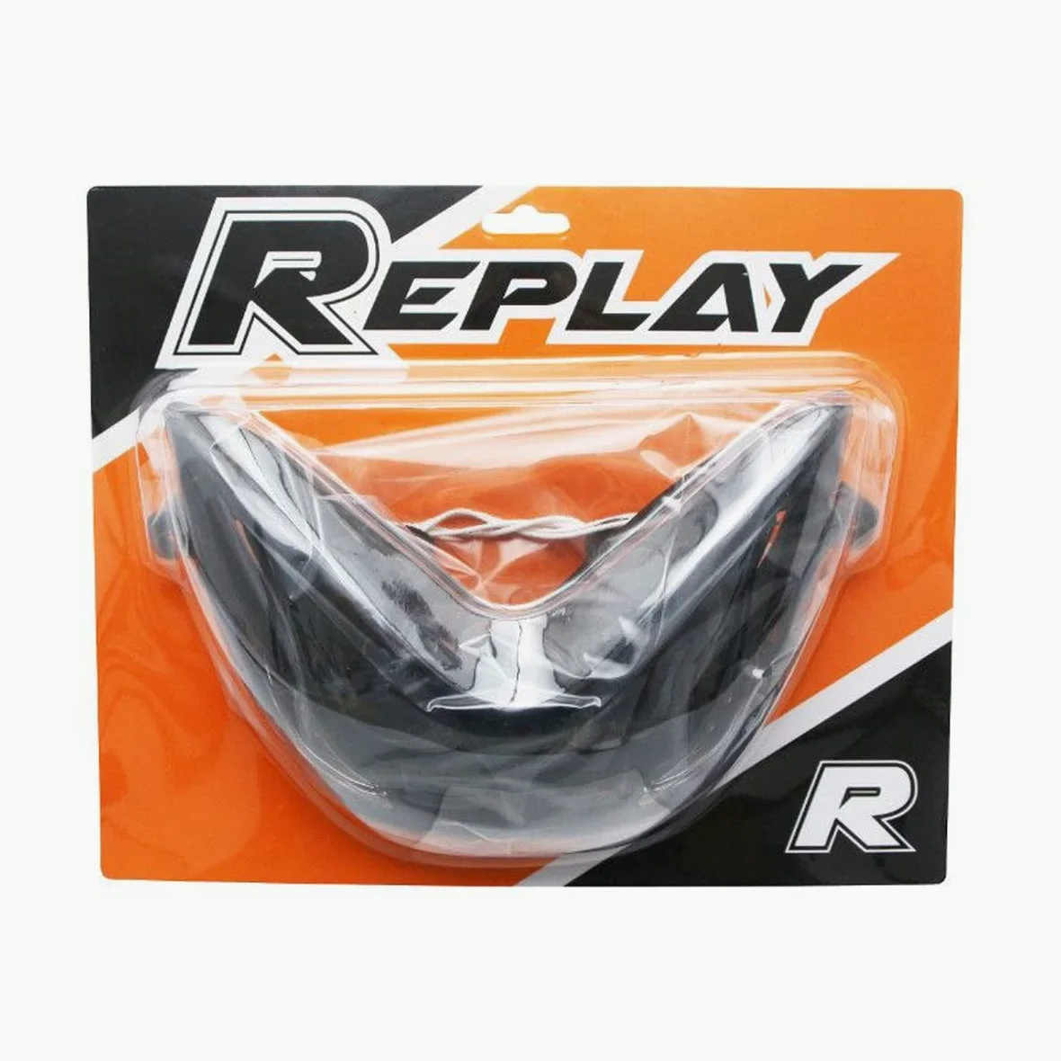 REPLAY - DOBLE OPTICA REPLAY RR8 PARA MBK 50 ---NITRO-YAMAHA 50 AEROX NEGRO CON LEDS BLANCOS