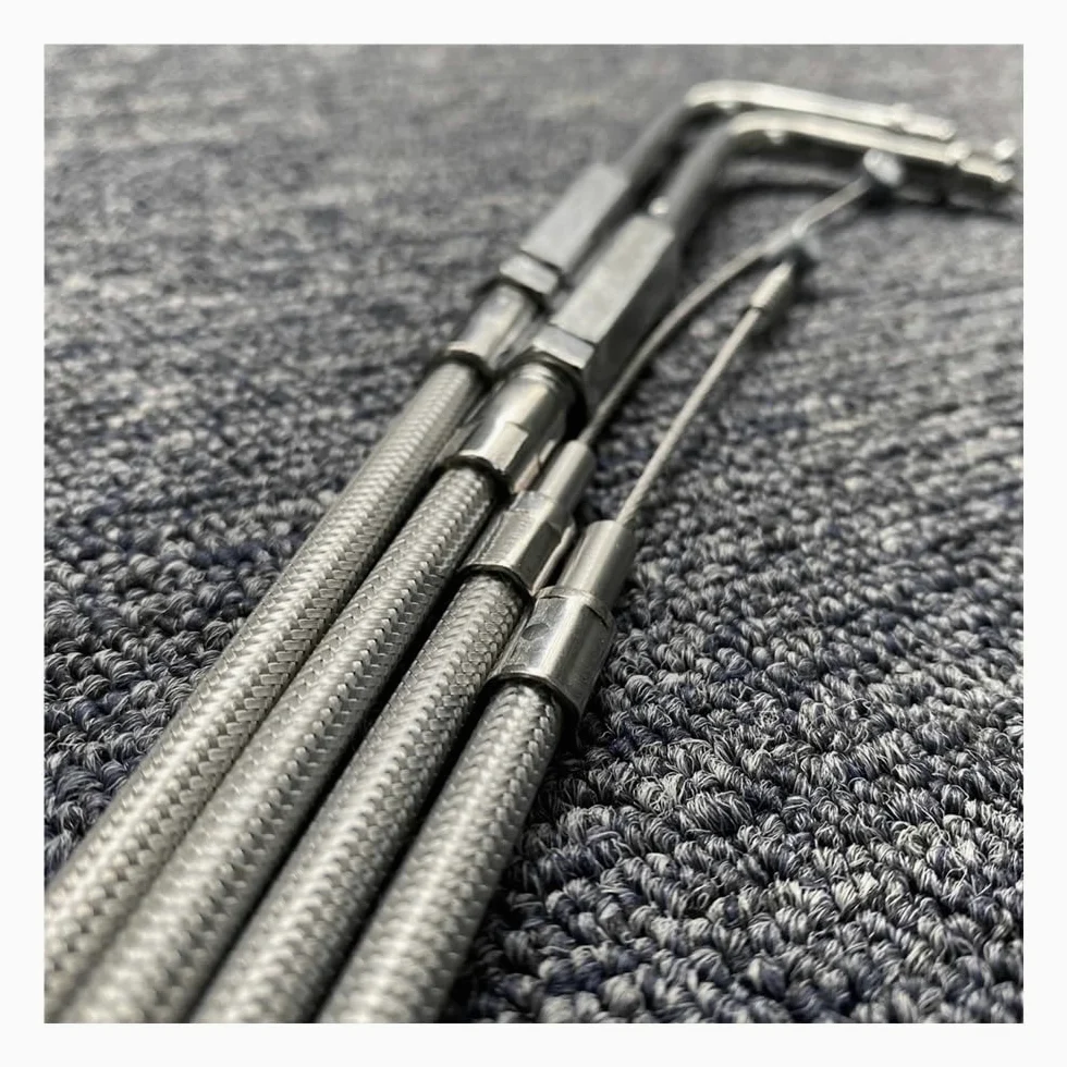 Cable de acelerador para motocicleta para Sportster XL1200 883 para Dyna para Road King para Electra Glide accesorios para