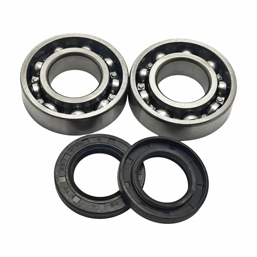 Kit de Sello de Aceite de cojinete de cigüeñal Apto for GX160 GX200 168F 5,5/6.5HP 2-3.5kw generador de Motor pequeño