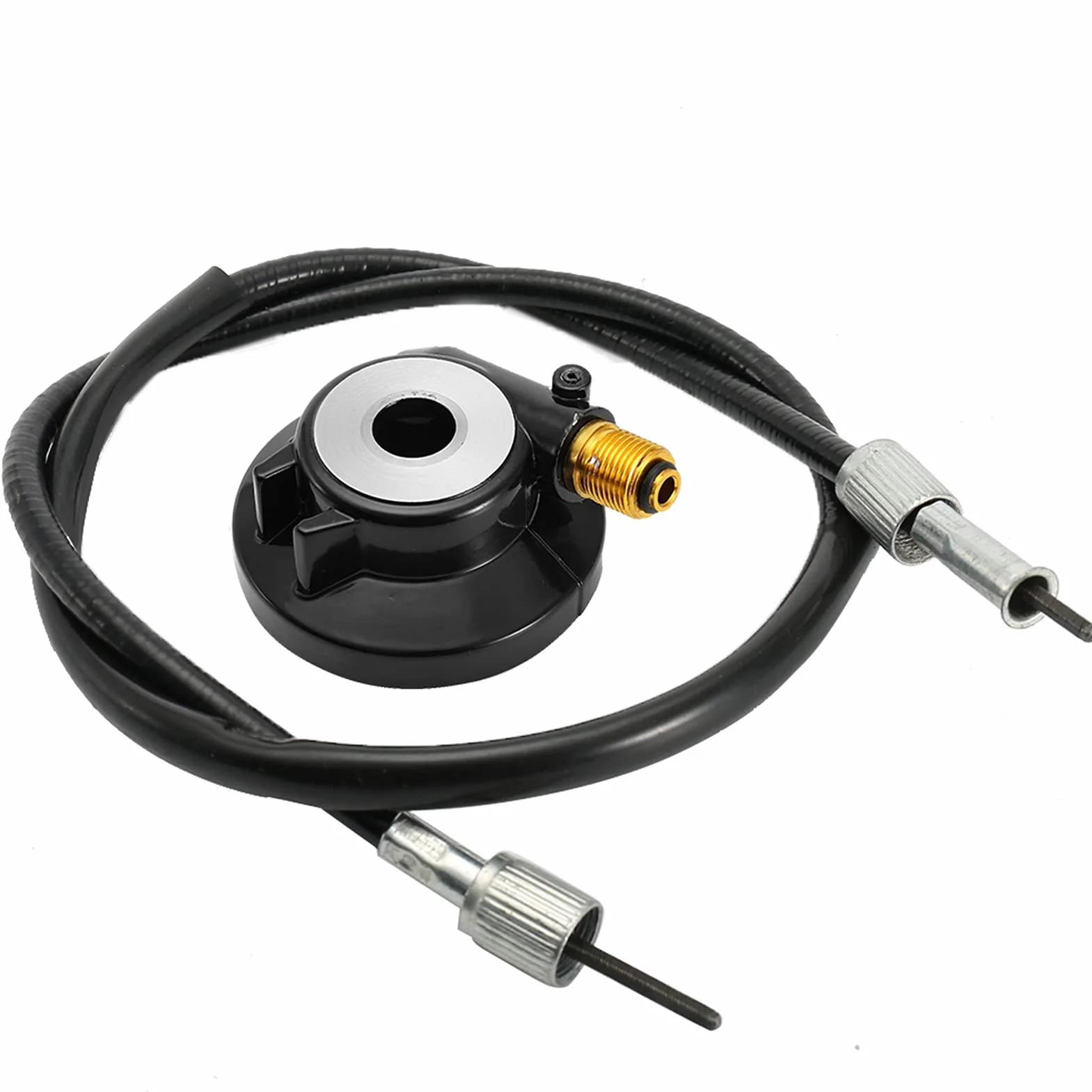 Cable Cuentakilómetros Engranaje de transmisión de velocímetro de 12 mm con cable de 100cm para scooter con cable GY6 Scooter Parts