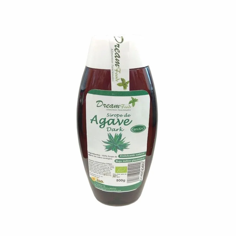 Sirope de agave crudo bio 500 g Dream Foods
