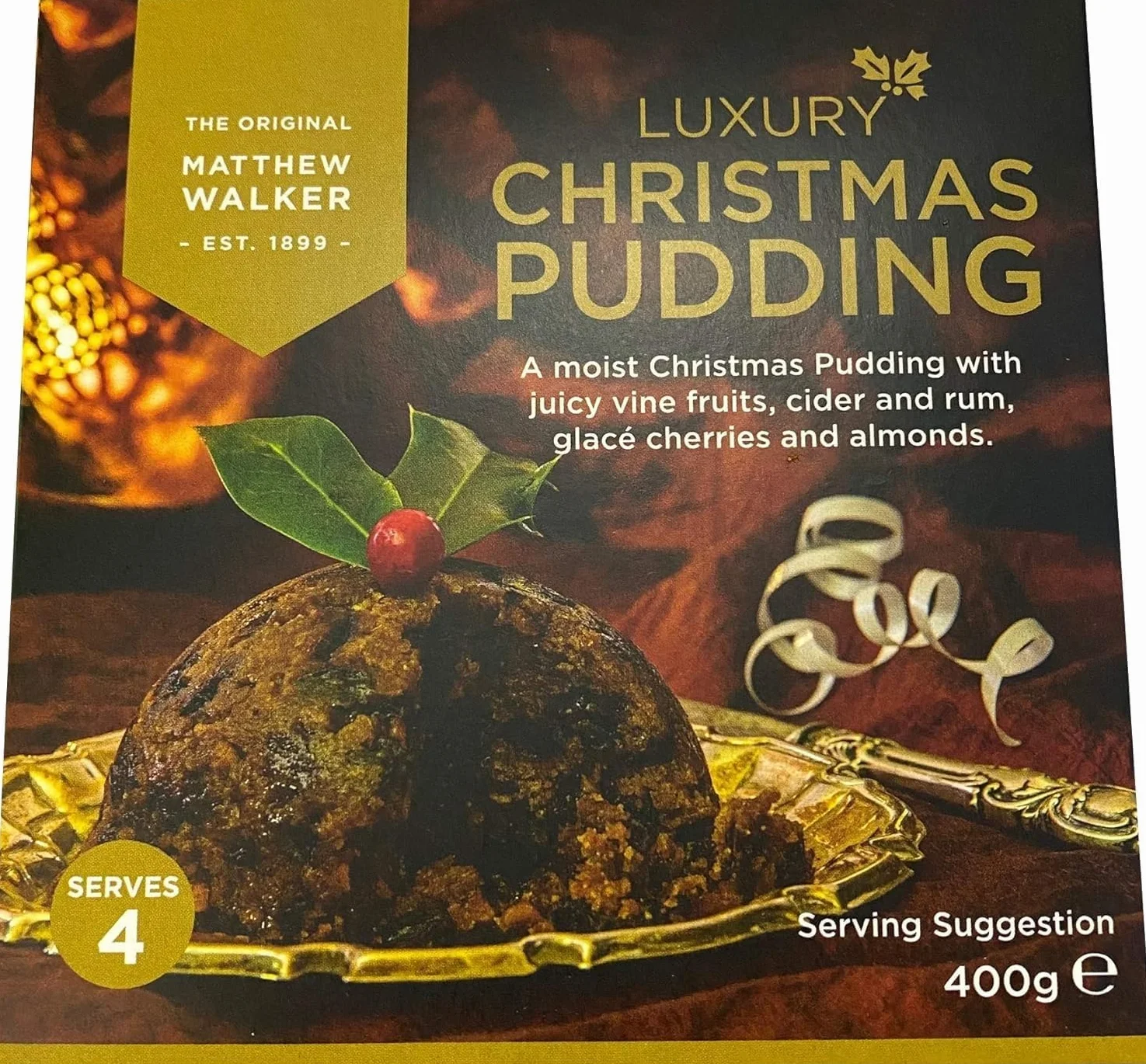 Matthew Walker Christmas Pudding 400g