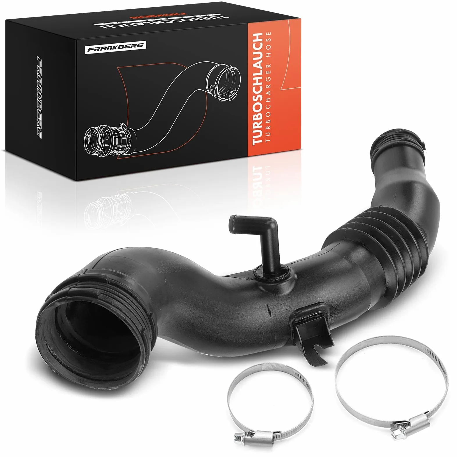 Frankberg Manguera de aire de carga Turbo Diesel Compatible con Laguna II Grandtour KG0/1 1.9L Espace IV JK0/1 1.9L
