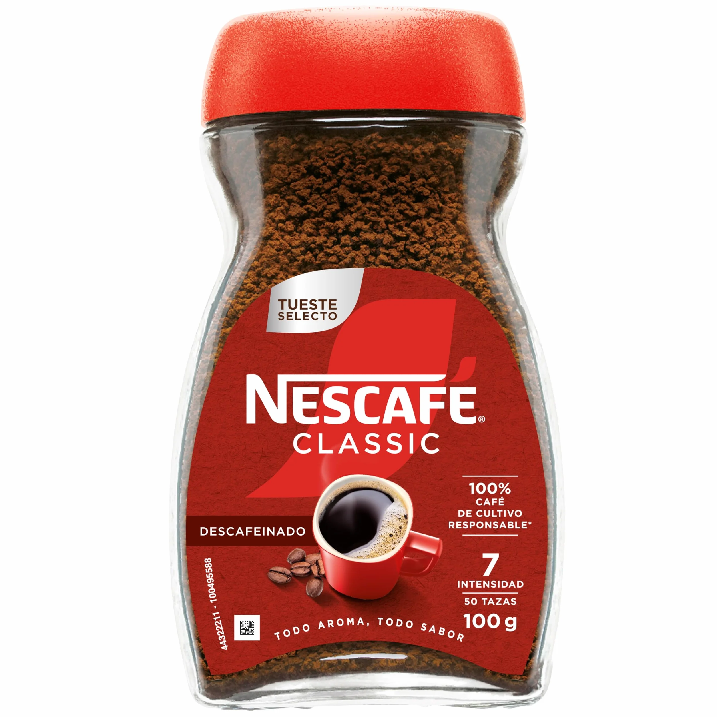 Nescafé Classic Café Soluble Descafeinado 200g