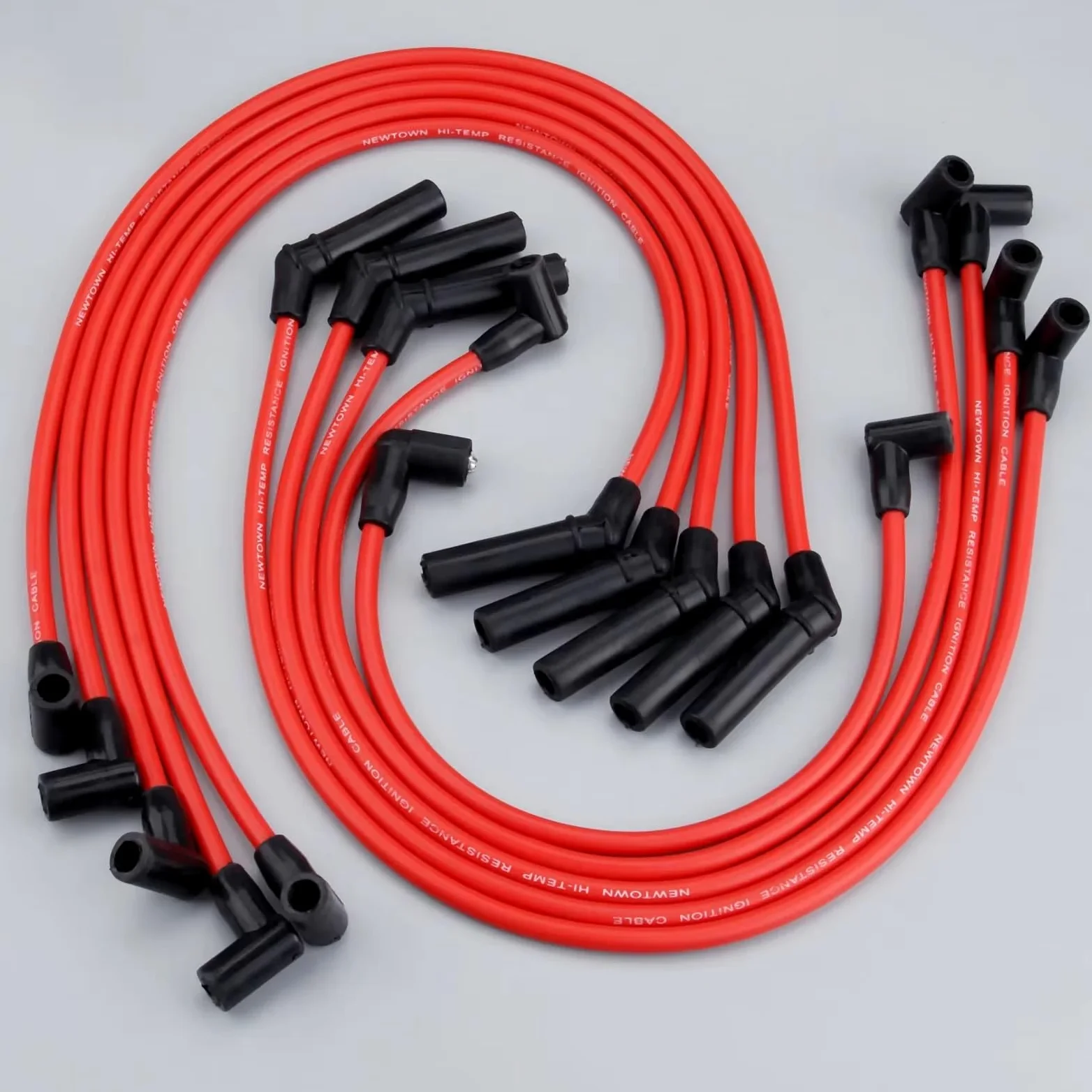 Cables de Encendido para Mustang 5.0L 5.8L V8 1964-1995 M-12259-R301 Kit de Cables de Encendido para bujías