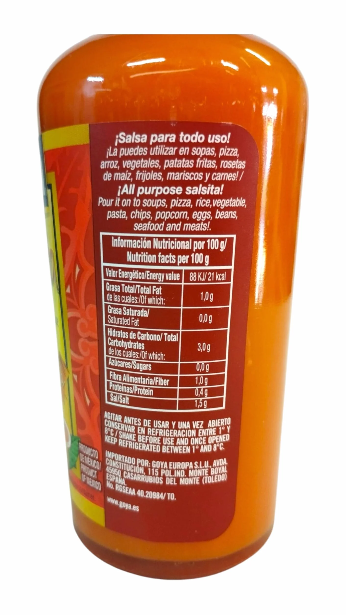 GOYA SALSITA PICANTE HABANERO 226 ML