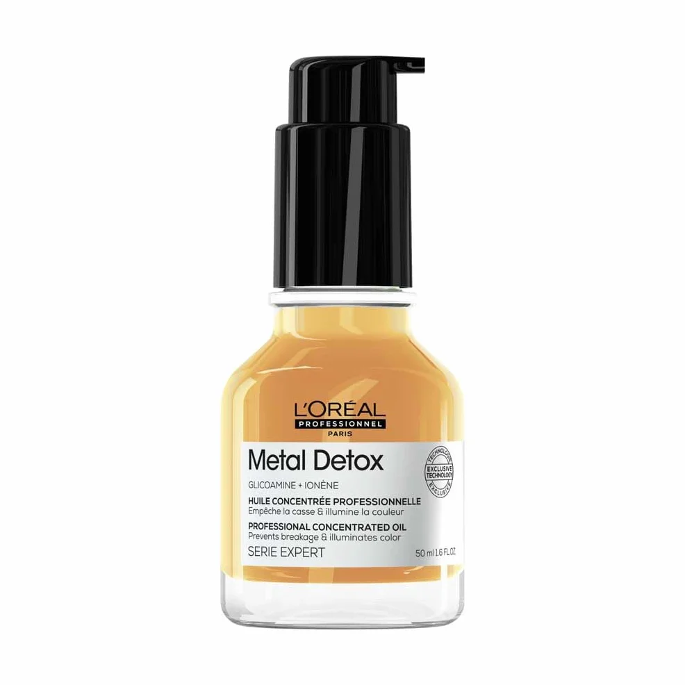 L'Oréal Professionnel Metal Detox Aceite Concentrado Protector Térmico Anti-Rotura 50 ml