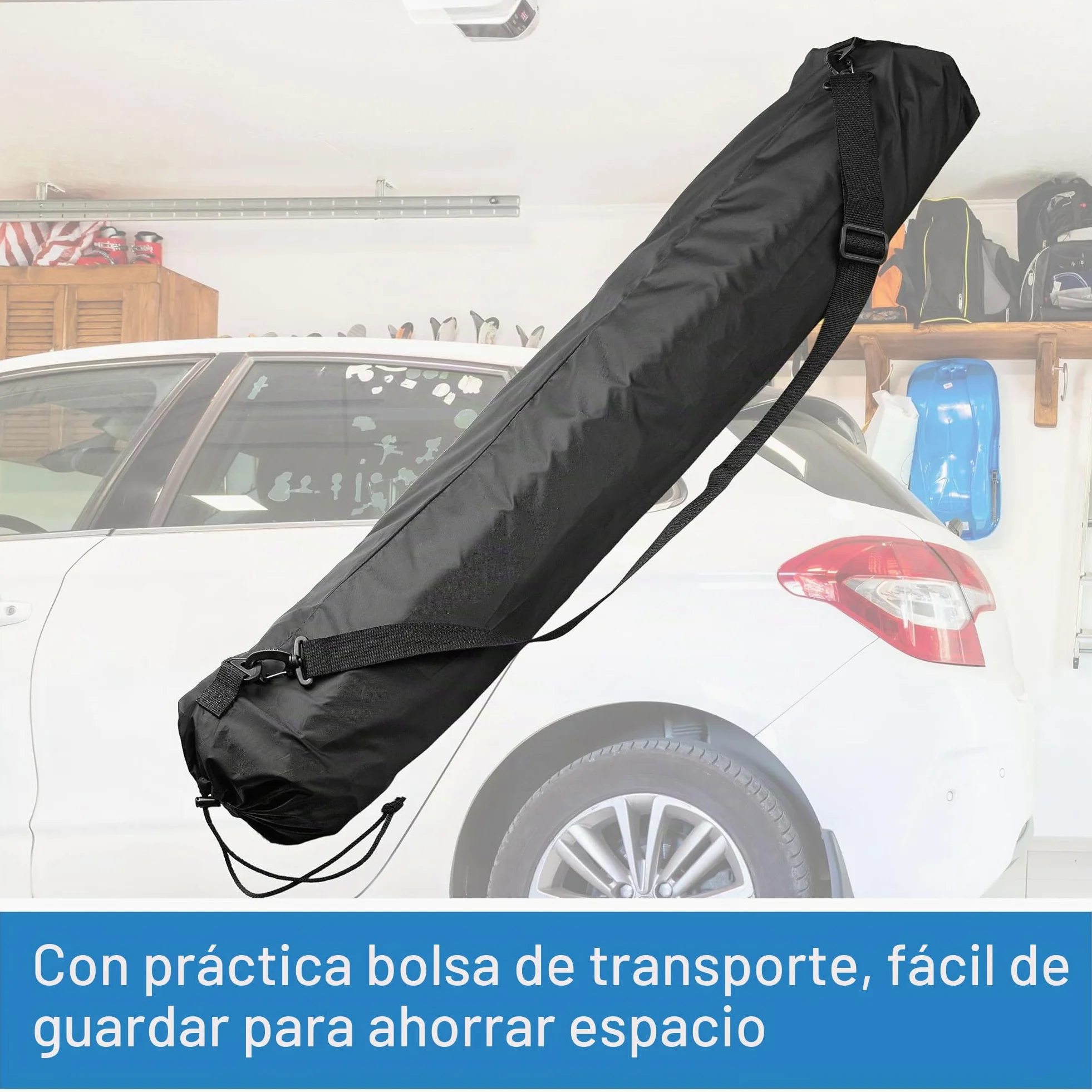 FISCHER 126000 - Cofre para techo (plegable, resistente al agua, 270 L, con bolsa de almacenamiento)